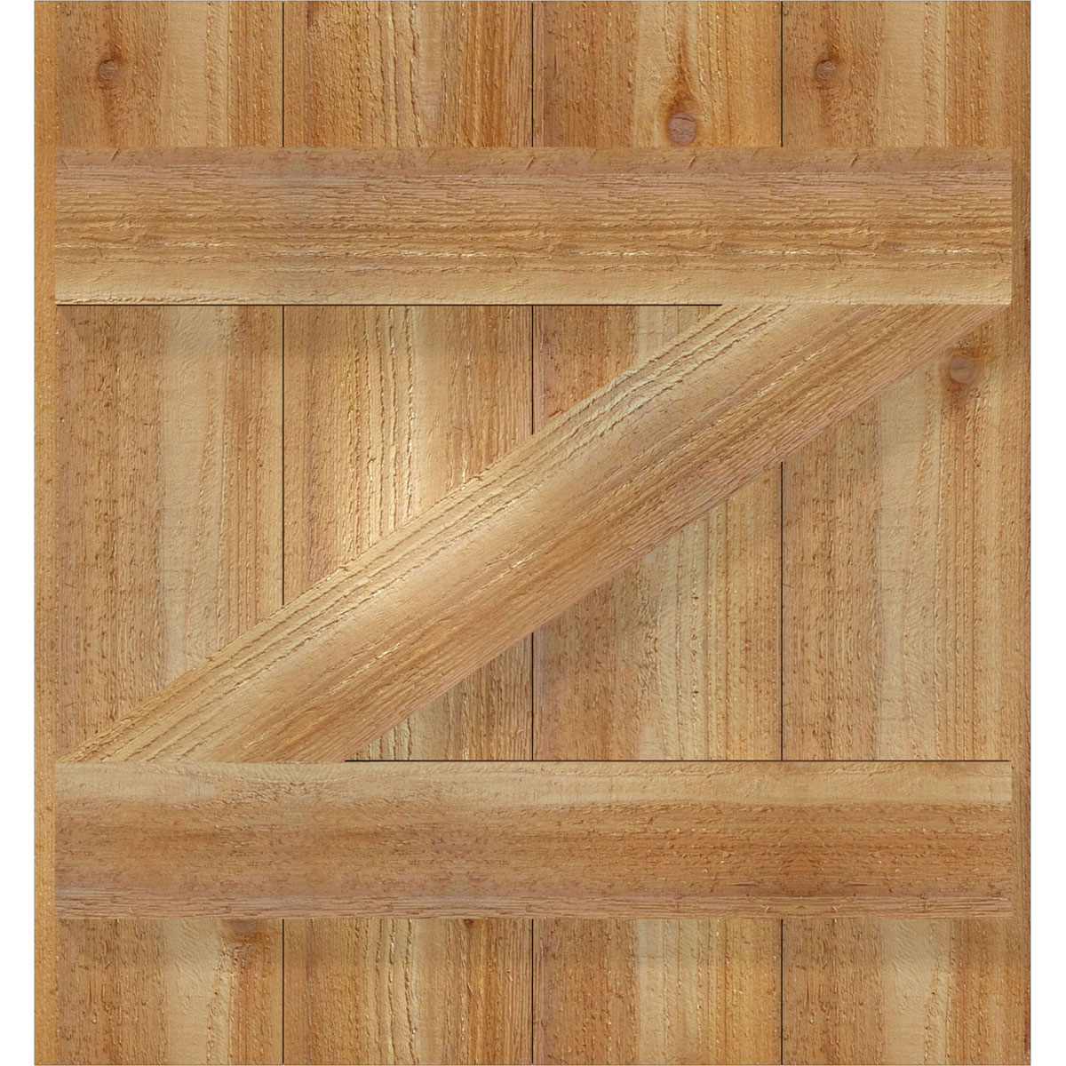 Ekena Millwork RBJ06Z21X023RWR Exterior-Shutters - View #5