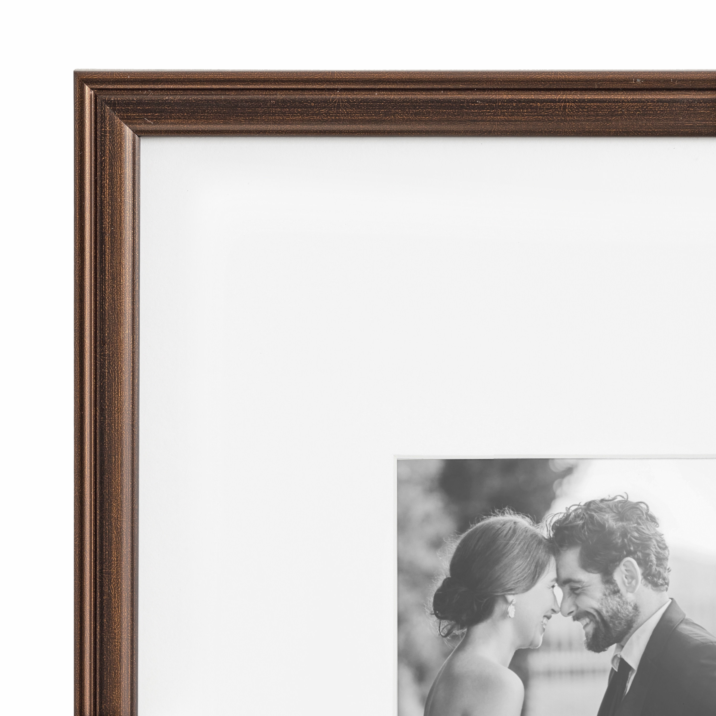 Adlynn Bronze 5x7 Polystyrene Wall Photo Frame Set