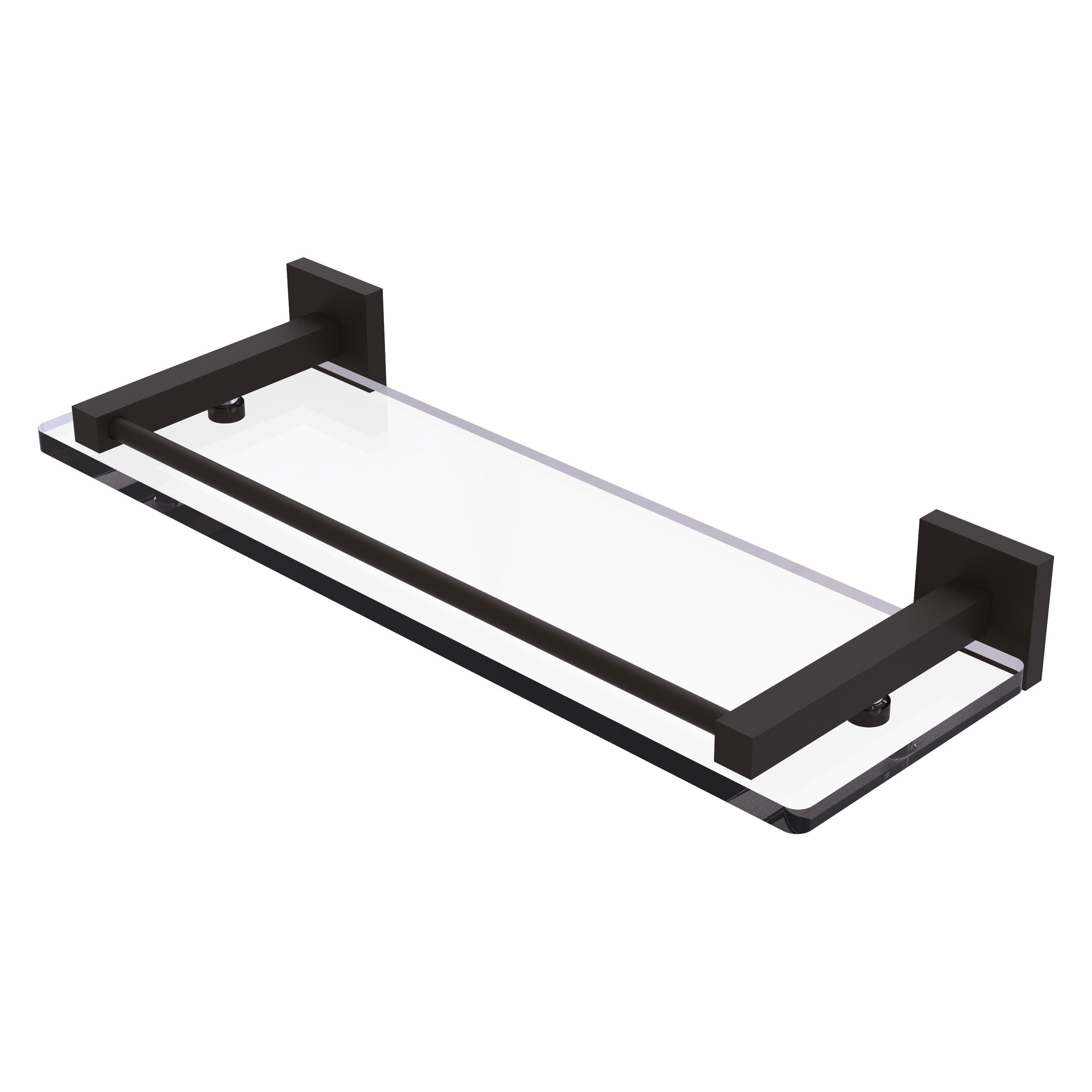 Allied Brass MT-1-16-GAL-ORB Montero Oil-rubbed Bronze Wall mount Bathroom Shelf ( 16-in x 2-in x 5-in )
