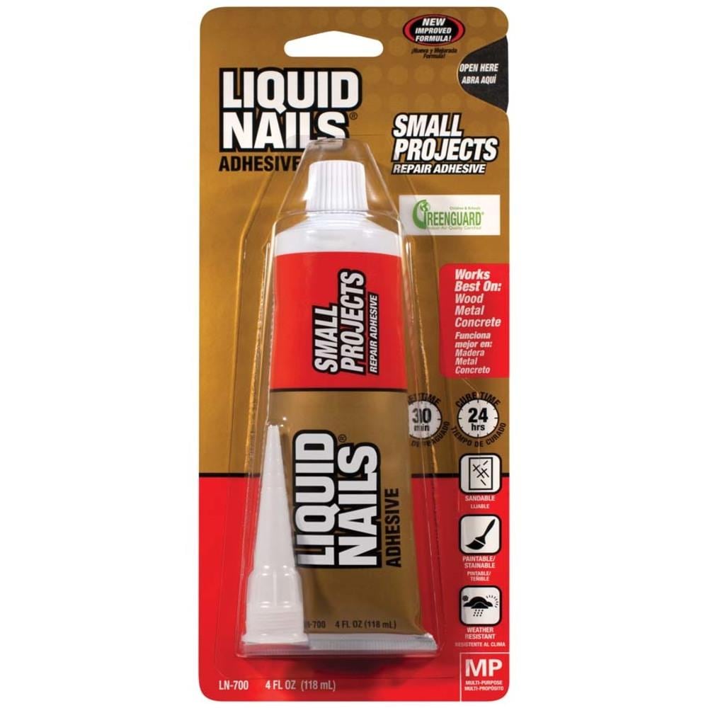 Liquid Nails Small Projects 4 Oz Super, Liquid Nails For Hanging Mirrors