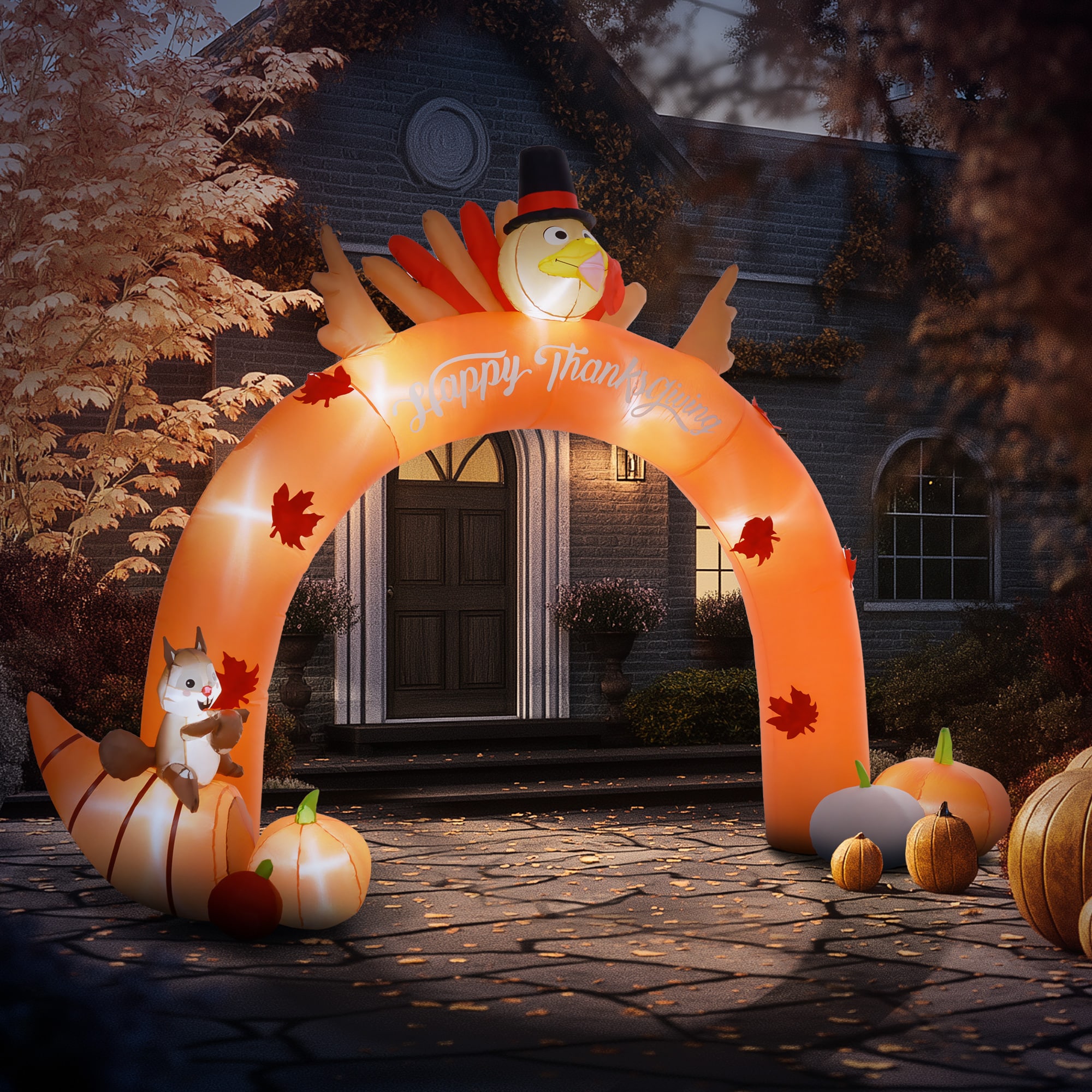 WELLFOR HYG24090US Outdoor-Thanksgiving-Decor - View #2