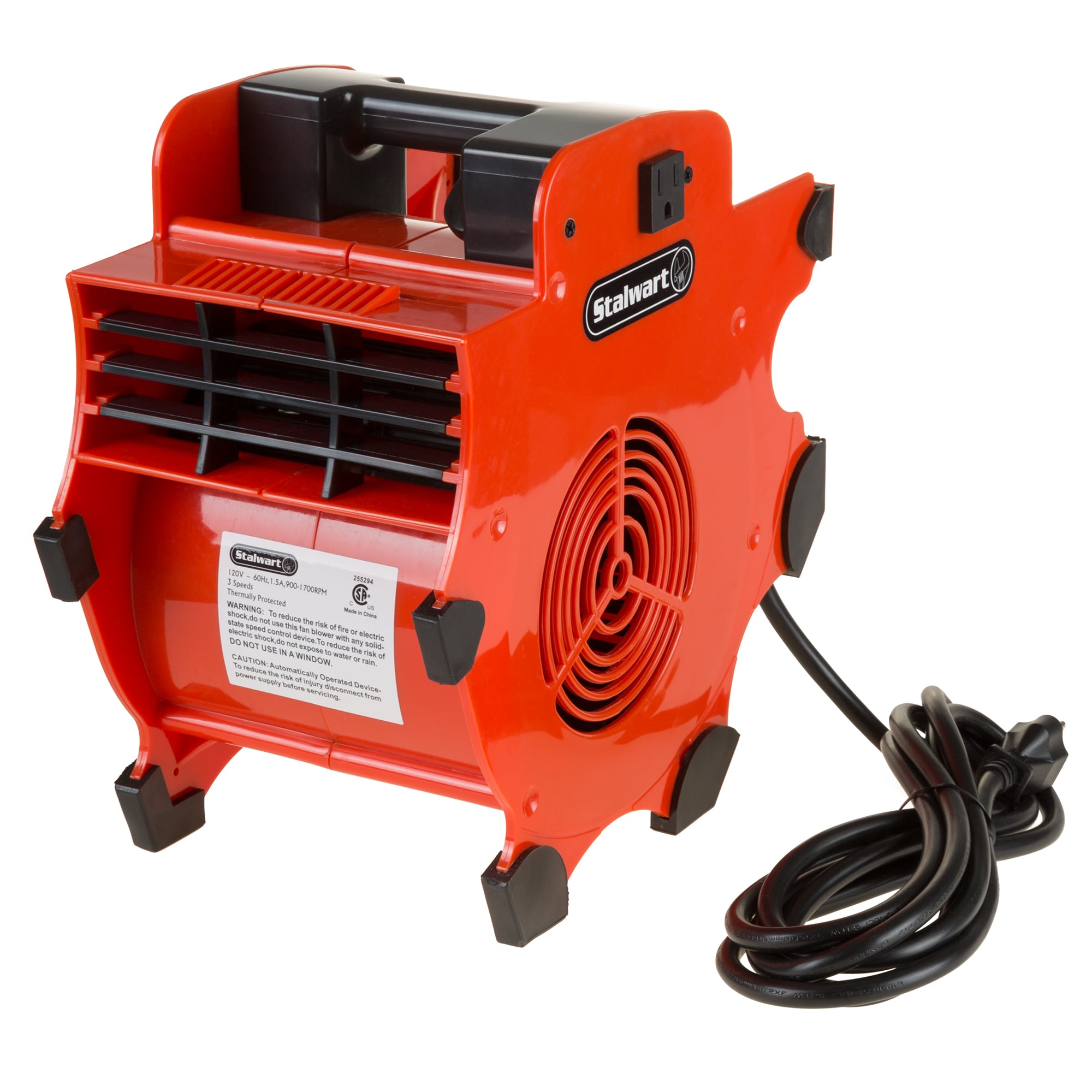 Stalwart 75-CAR1034 1/8-HP 300-CFM Axial 0 Indoor/Outdoor Blower Fan 0