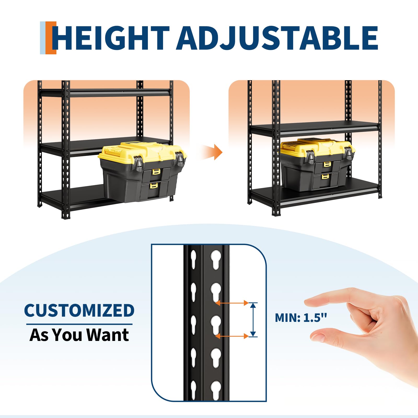 Aoile 5SBW56 Free-Standing-Shelving - View #5