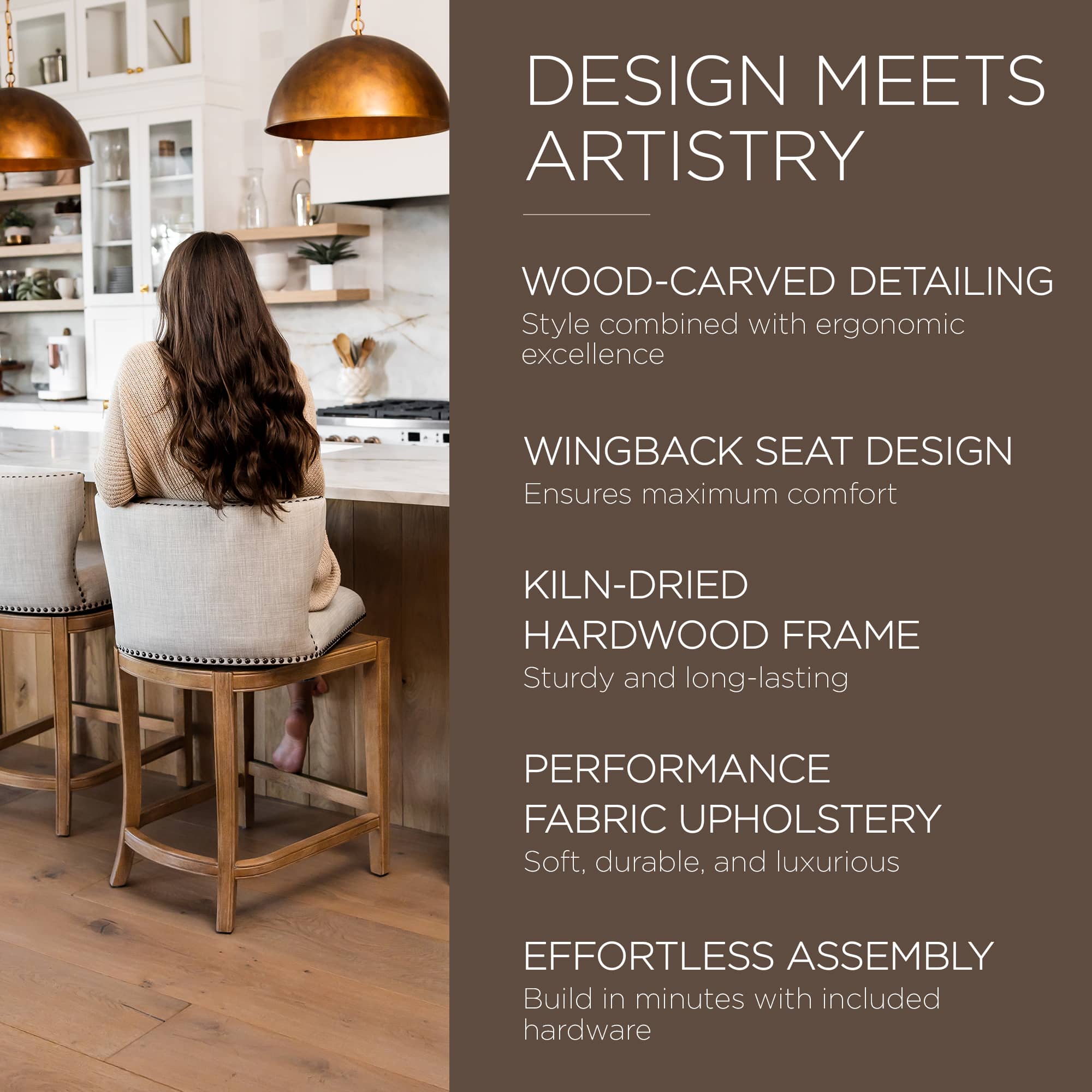 Maven Lane ML100509-FCS-WO stools - View #6