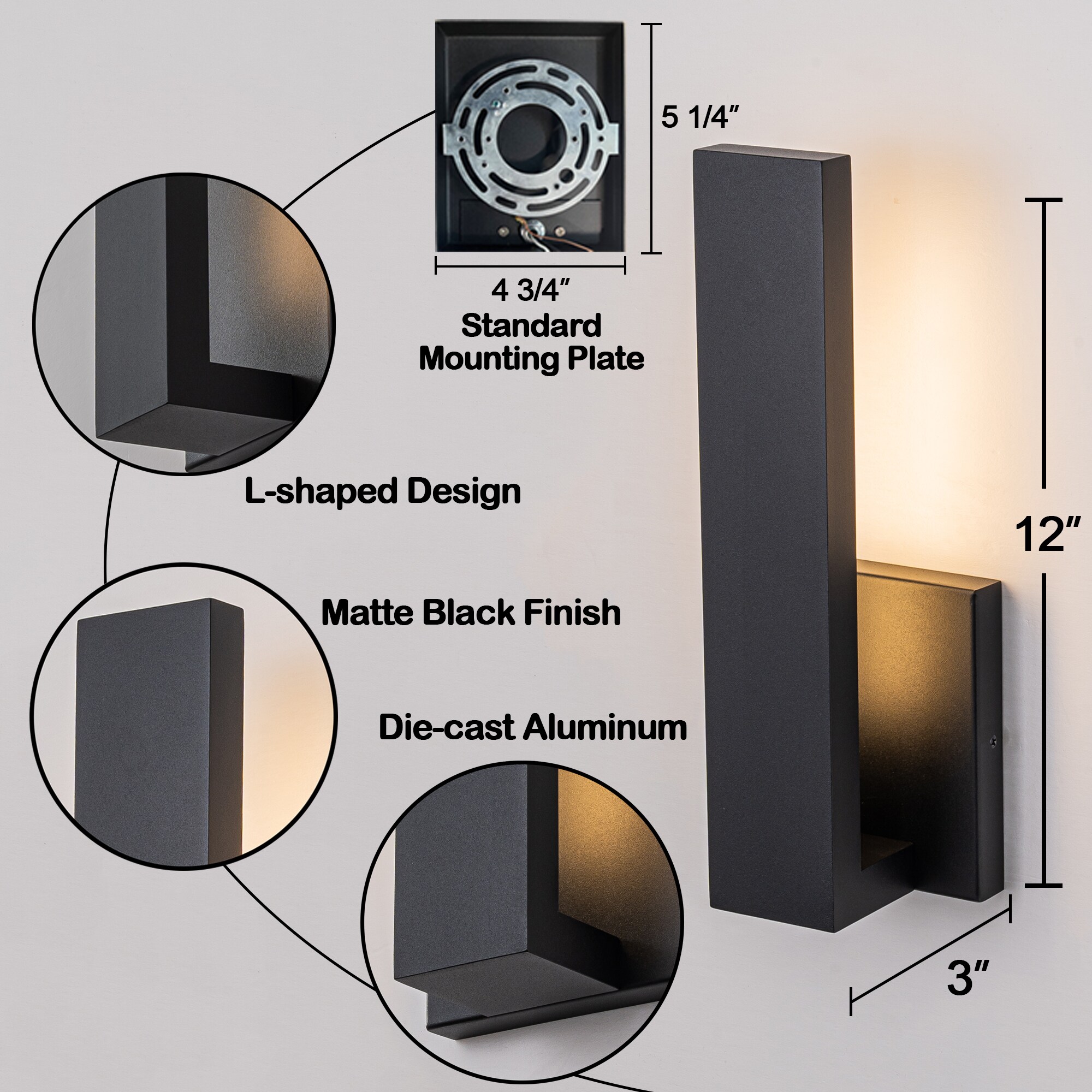 C Cattleya LCA2483-2W Outdoor-Wall-Lighting - View #5