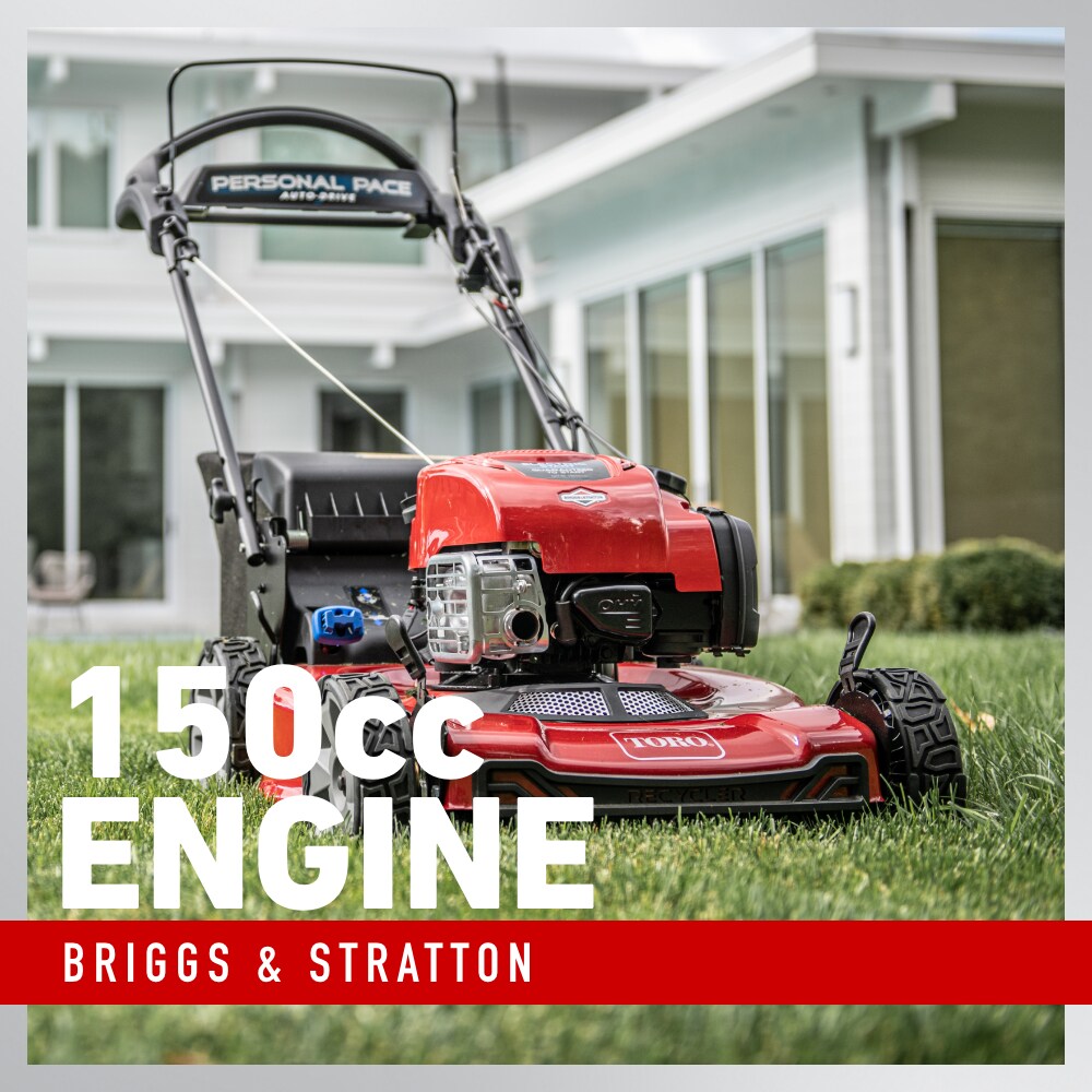Toro Recycler 22-in Gas Self-propelled Lawn Mower with 150-cc Briggs and Stratton Engine