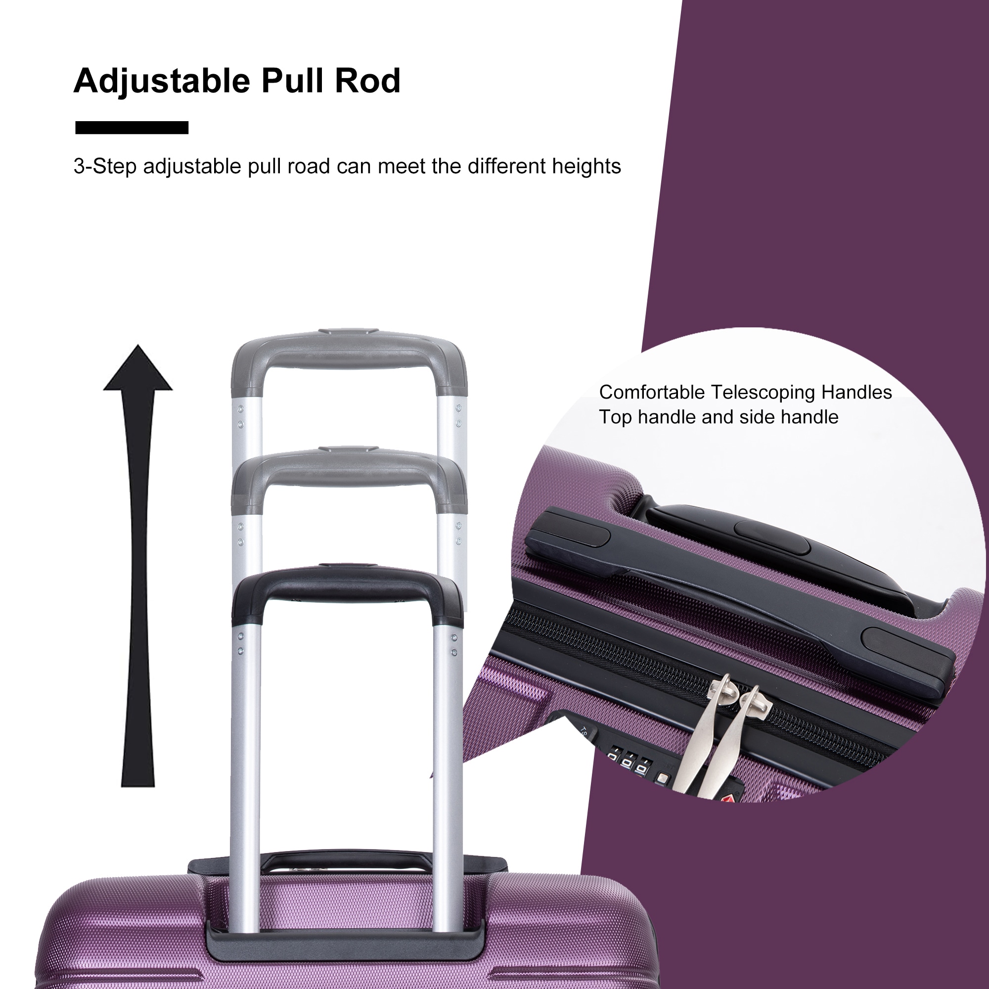 SINOFURN SYD9400023DP Luggage-And-Luggage-Sets - View #5
