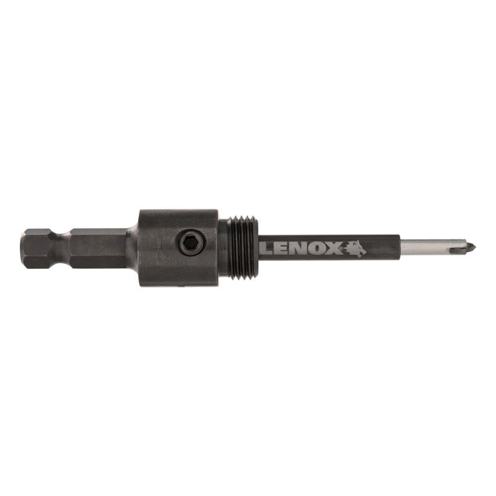 LENOX 1970538 Hex 1/4-in x 3-1/4-in Carbide/Steel Hole Saw Pilot Bit