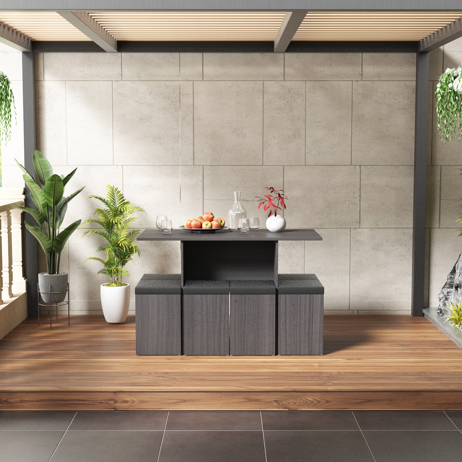 FUFU&GAGA LJY-WFKF180109-01 Dining-Tables - View #2