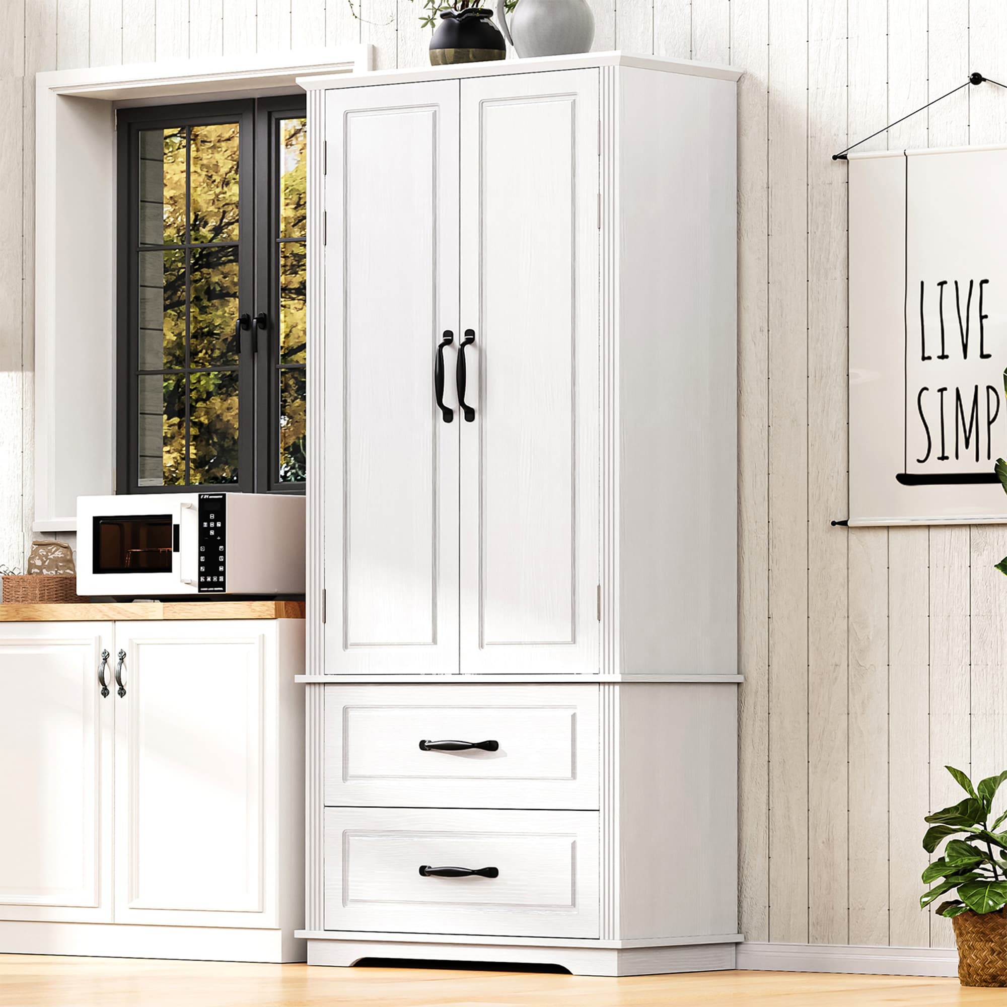 SINOFURN SYA020369BK Dining-Kitchen-Storarge - View #6