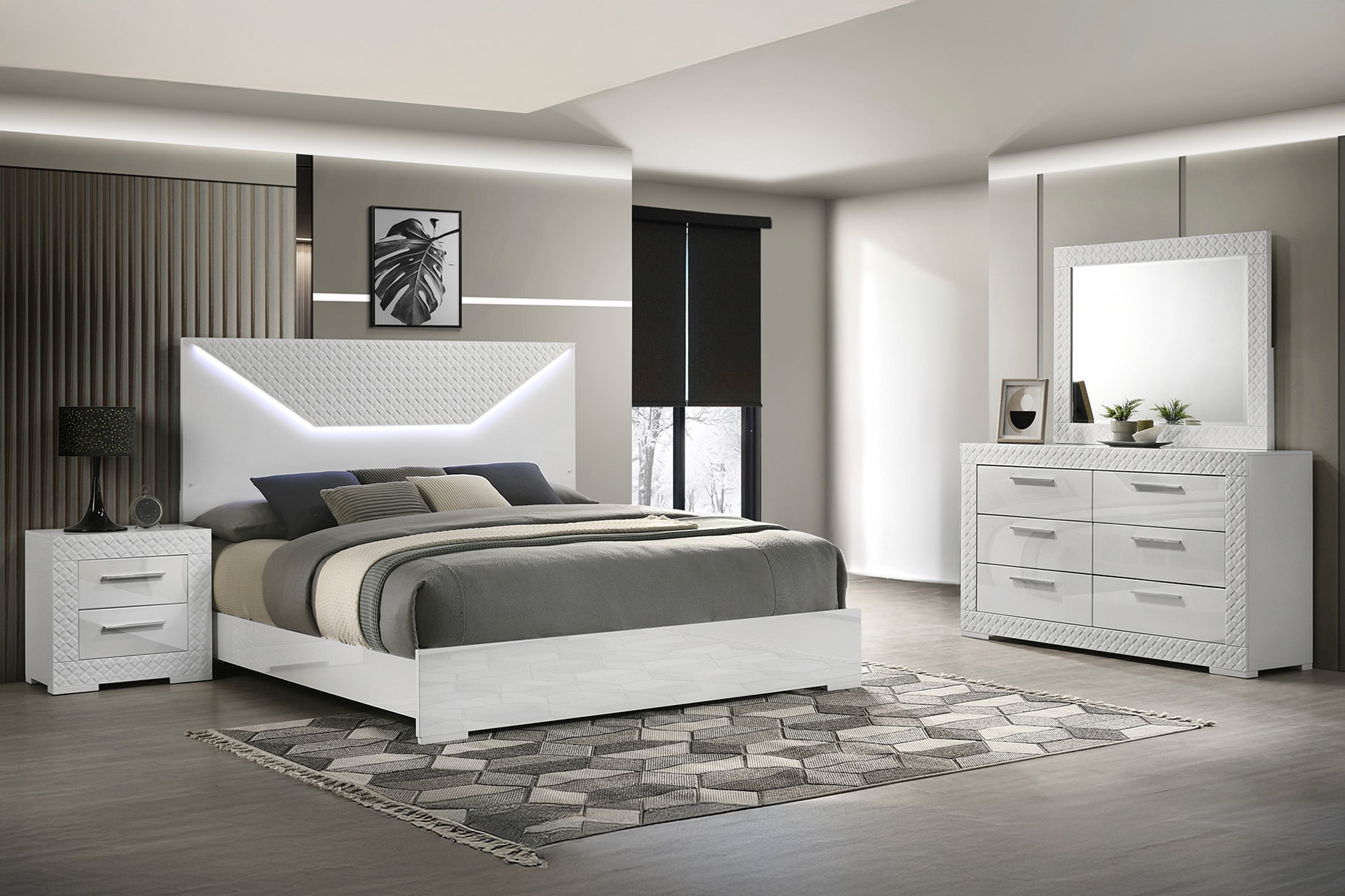GLANZEND 6514TL645 nightstands - View #4