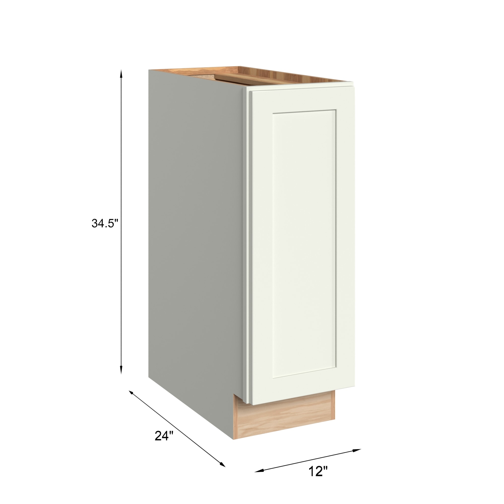 KraftMaid Momentum B12R.FHG71 Cabinets-Kitchen - View #3