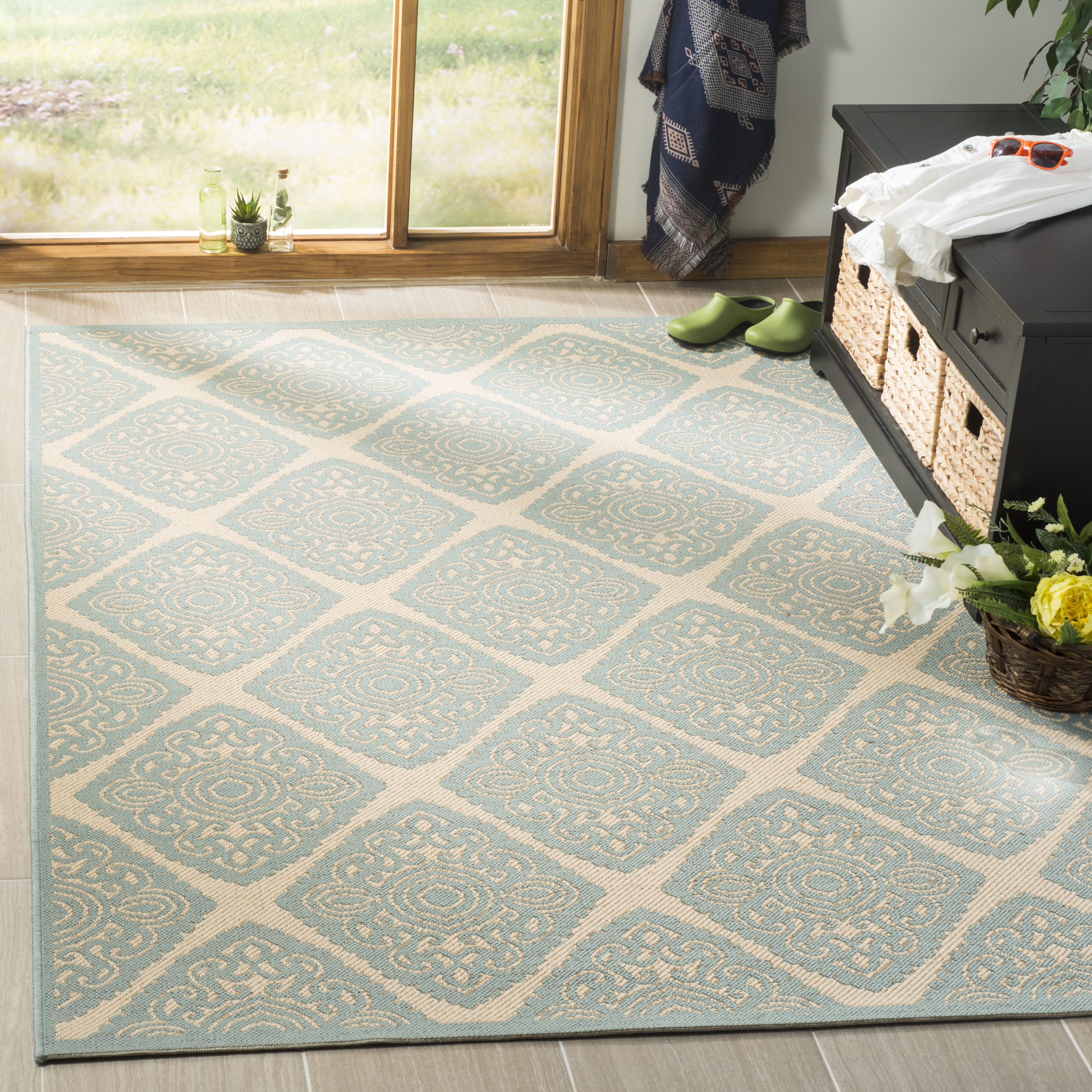 Safavieh LND132L-6SQ rugs - View #2