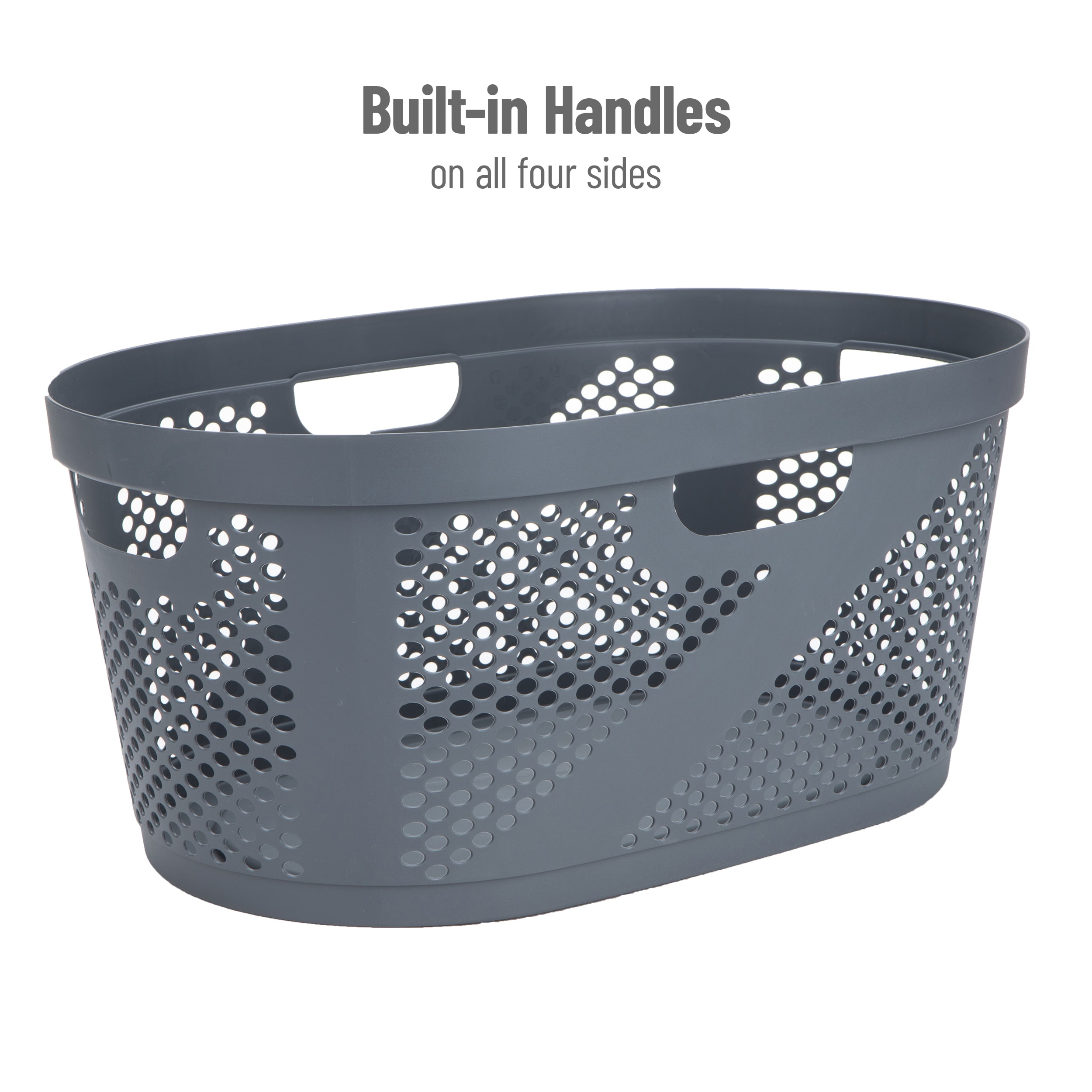Mind Reader HHAMP40-GRY Hamper-Baskets - View #5