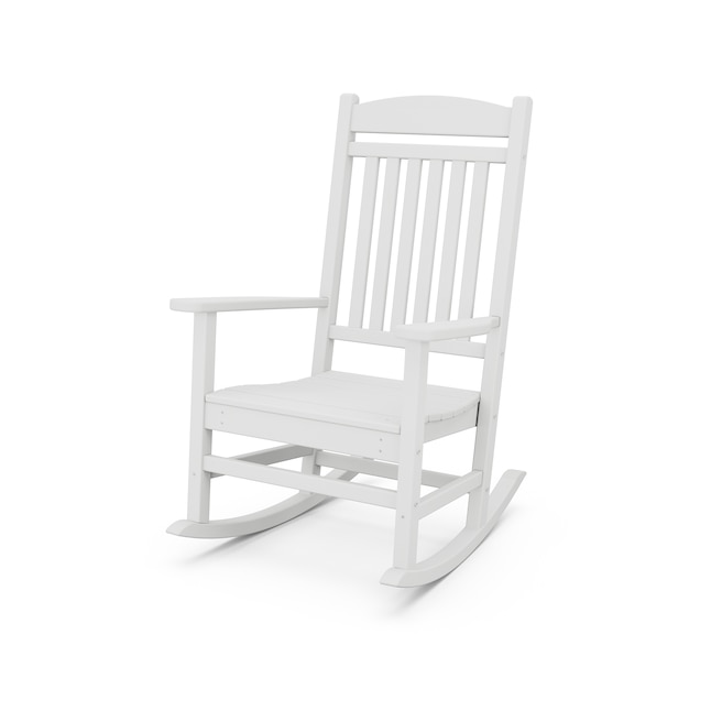Trex Outdoor Furniture Seaport Classic, White Wooden Rockers
