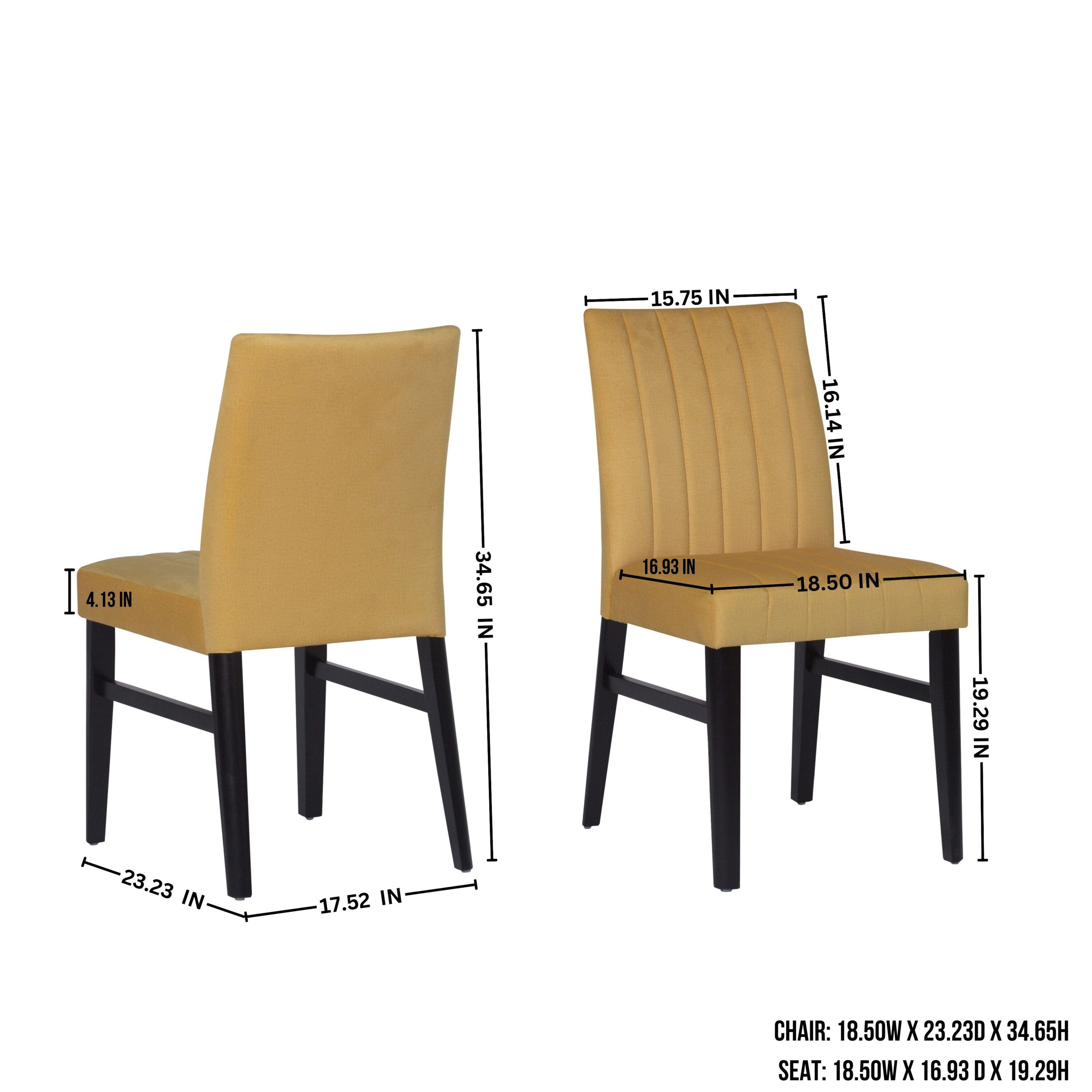 Roundhill Furniture T304-C056YLX2 Dining-Sets - View #12