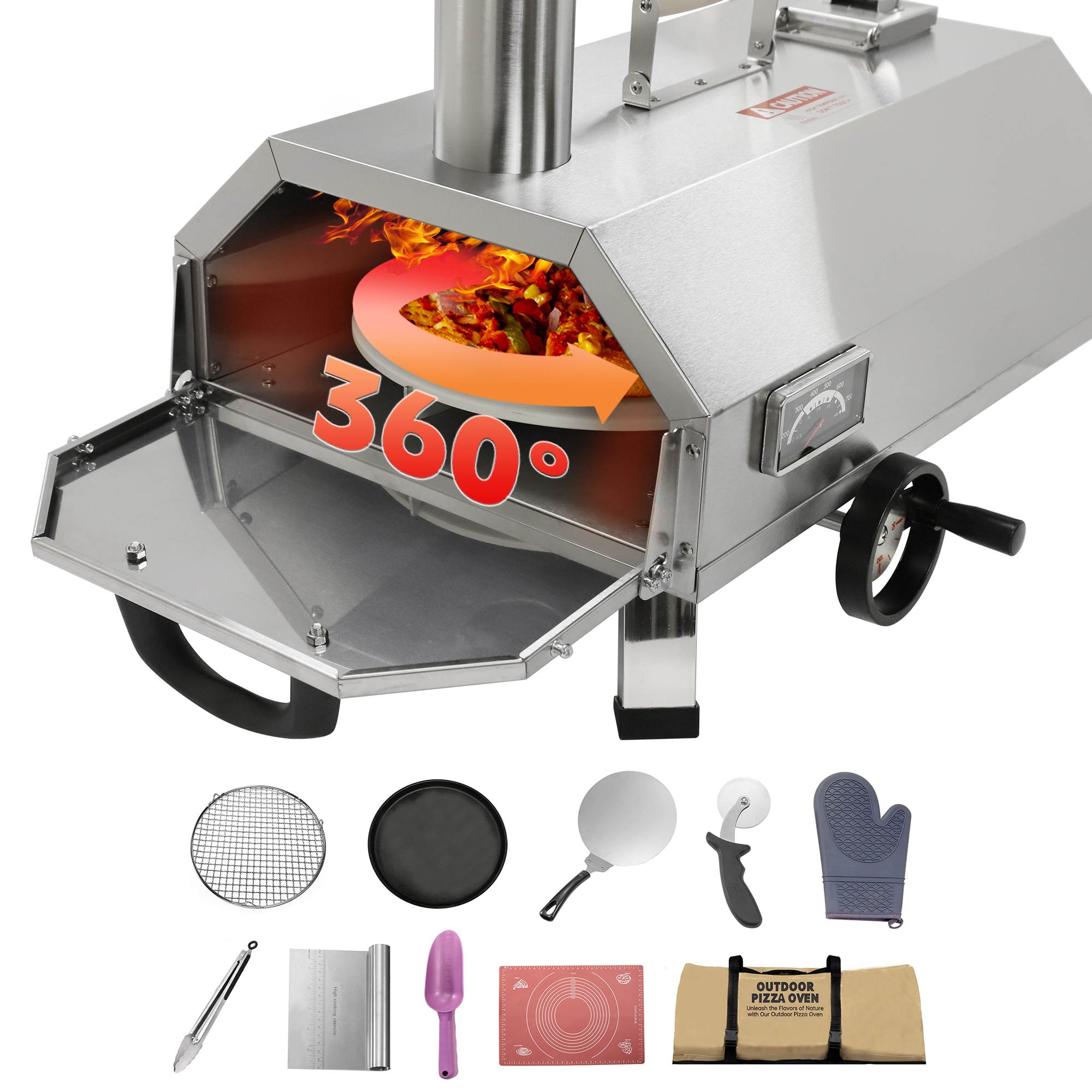 Maocao Hoom JL134327 Outdoor-Pizza-Ovens - View #16