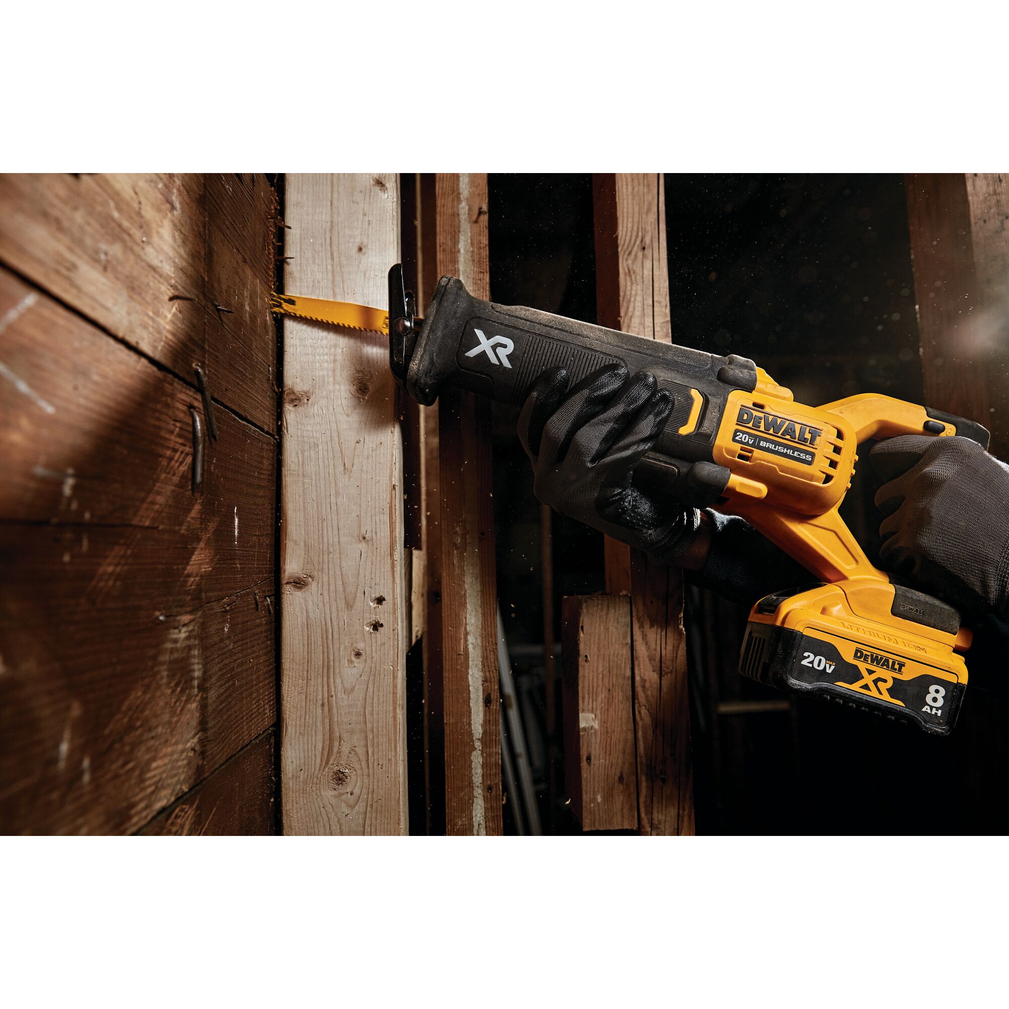 20V MAX* XR® Brushless Compact Reciprocating Saw (Tool Only)