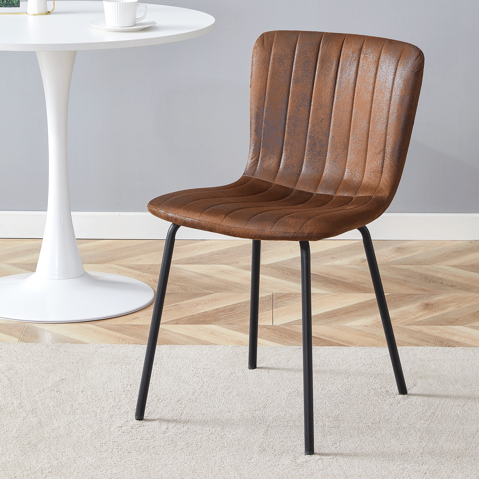 Sumyeg WF-HW66401BN-2-LA Dining-Chairs - View #3