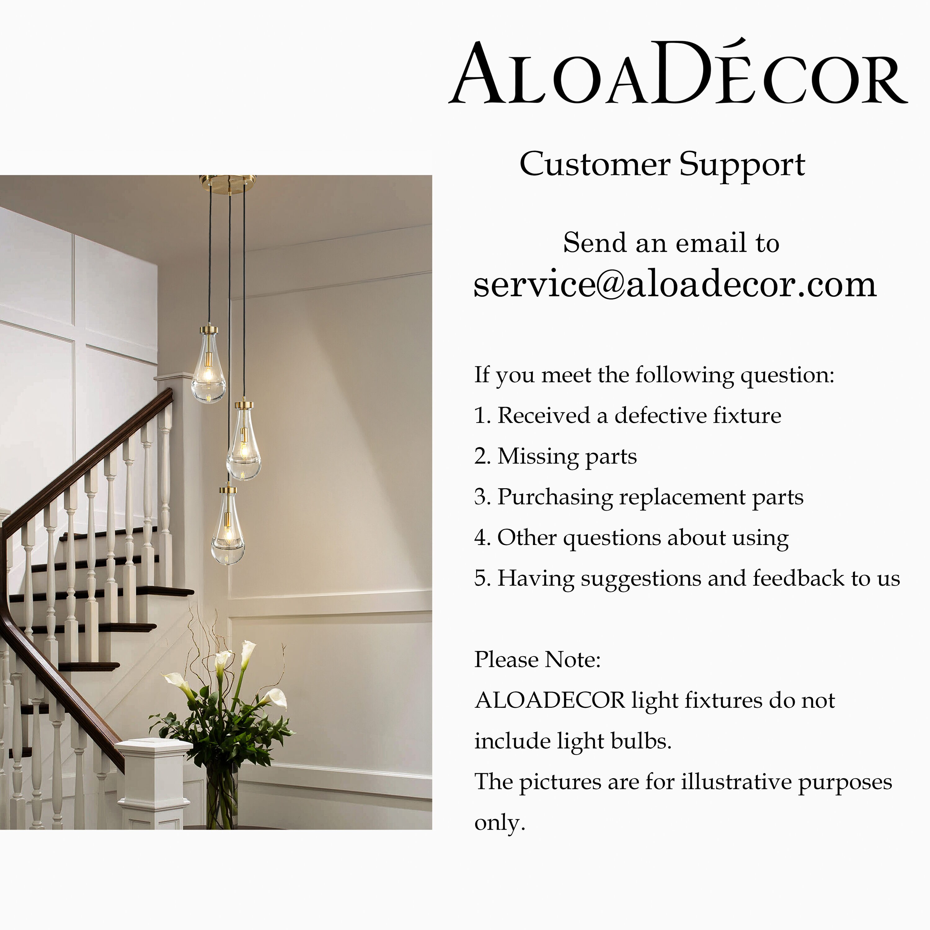 AloaDecor Lighting L7179D22NB09A b090015 - View #9