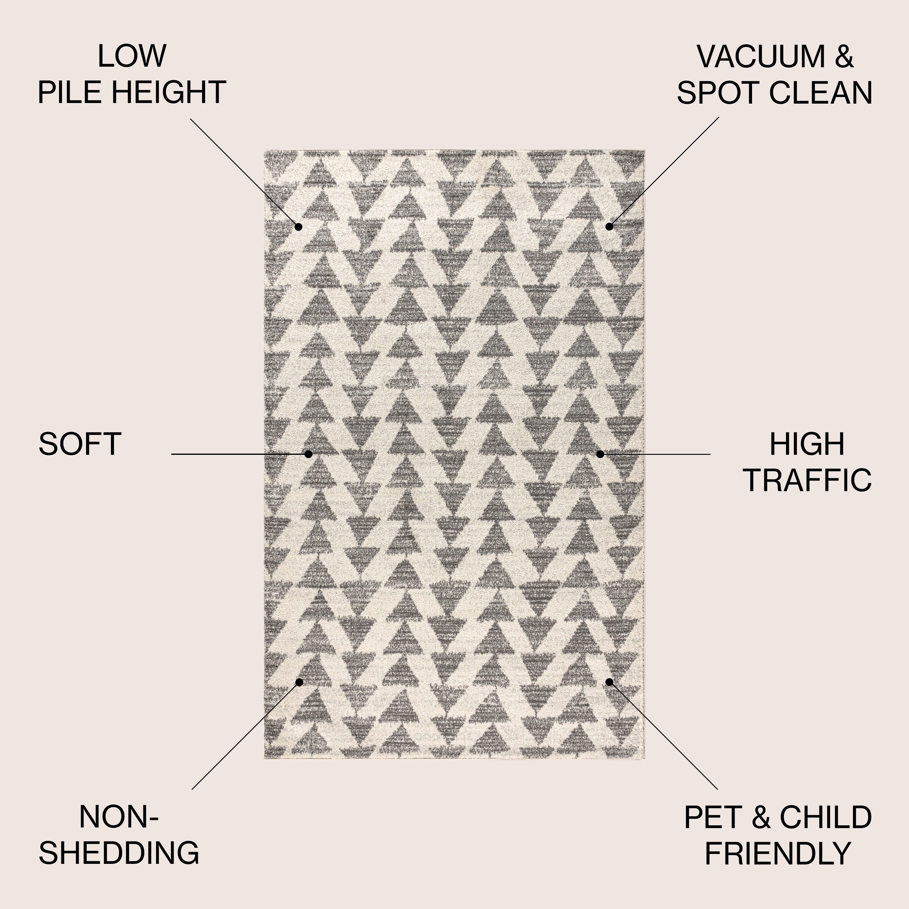 JONATHAN  Y MOH206B-8SQ rugs - View #3