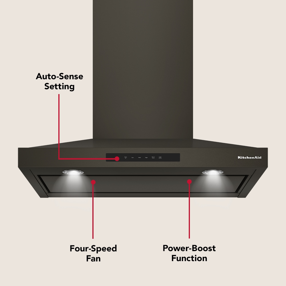 KitchenAid KVWC730SBE Wall-Mounted-Range-Hoods - View #5