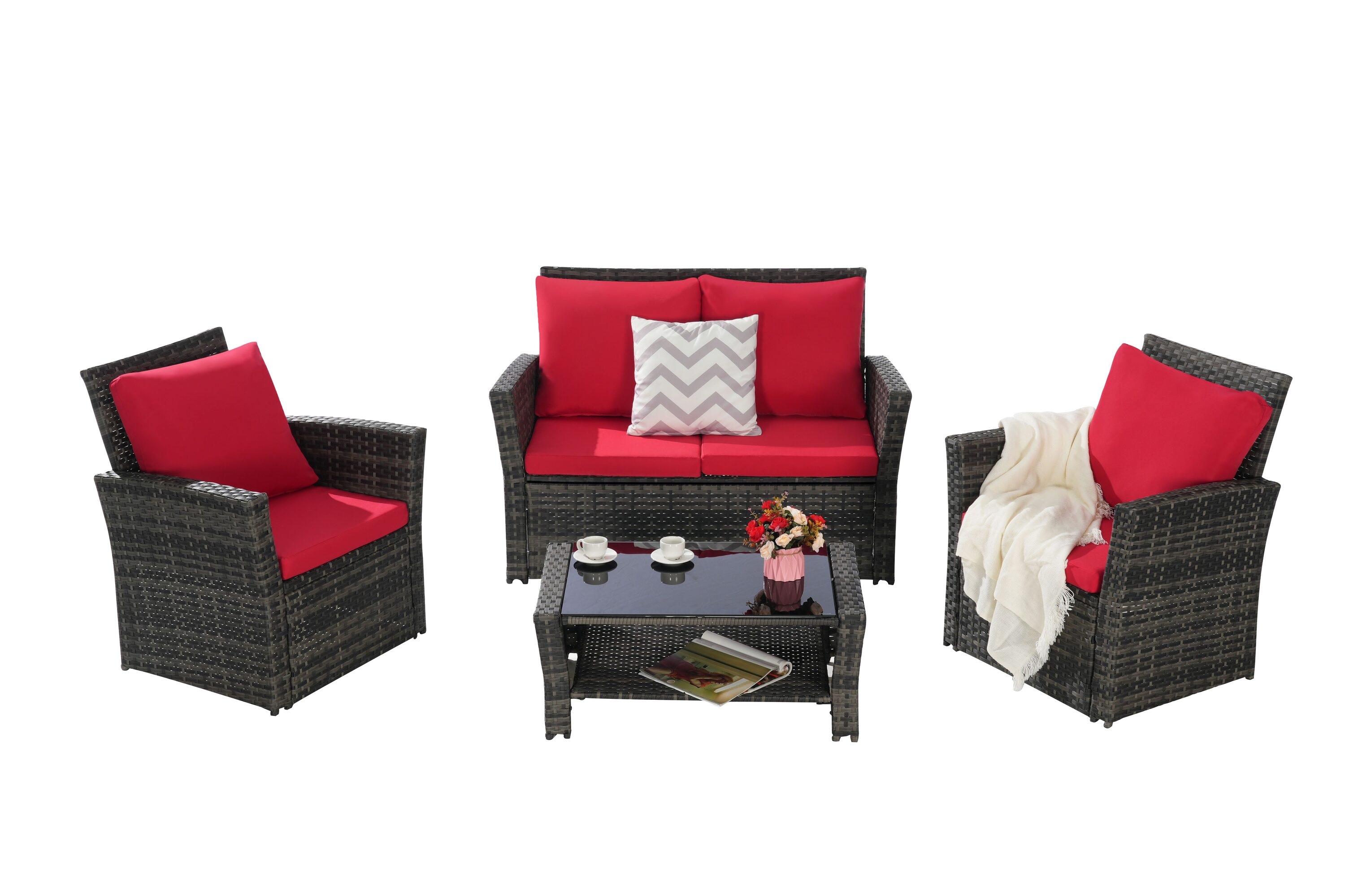 Forclover MONLDS11LG Patio-Conversation-Sets - View #6