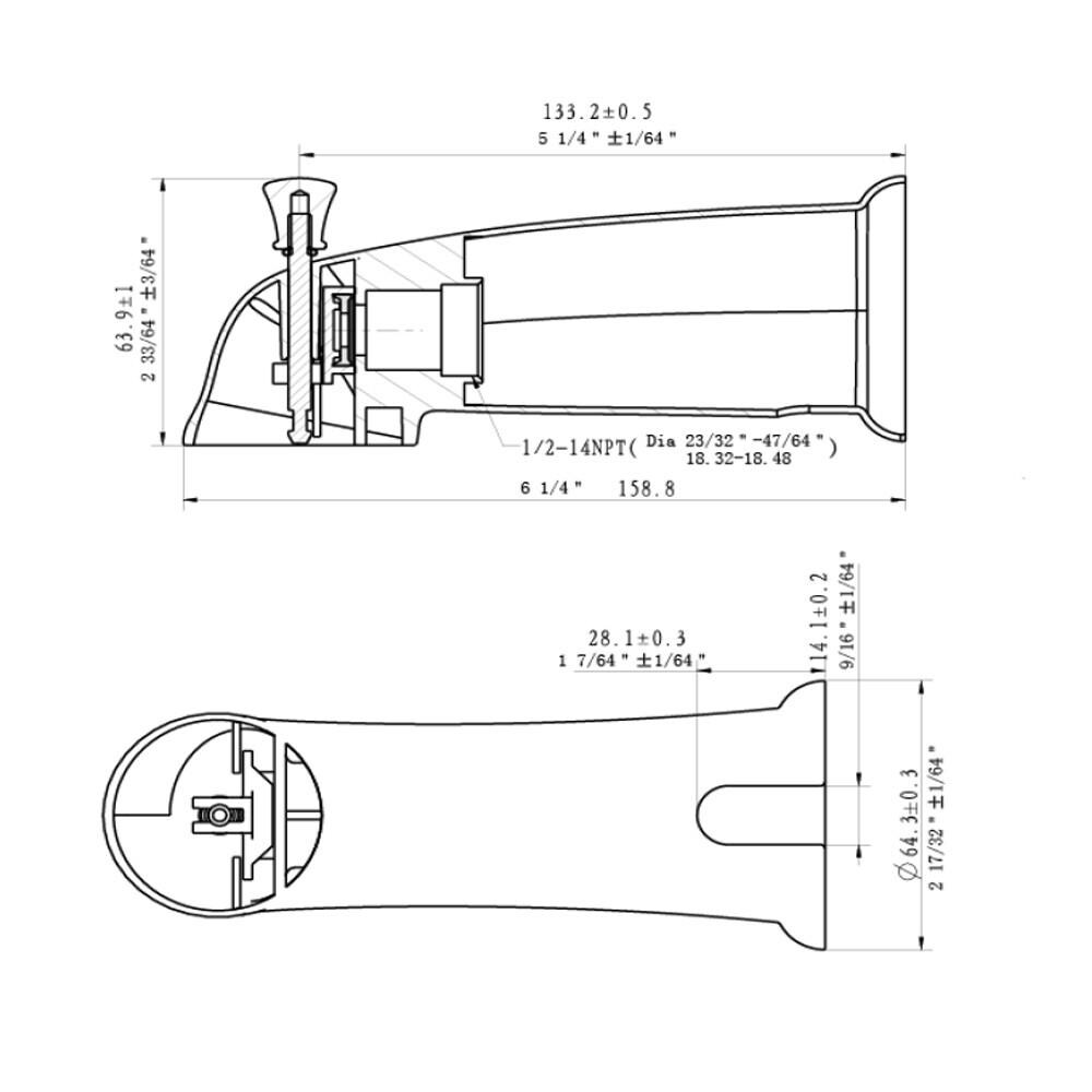 Design House 816124 Tub-Spout - View #3