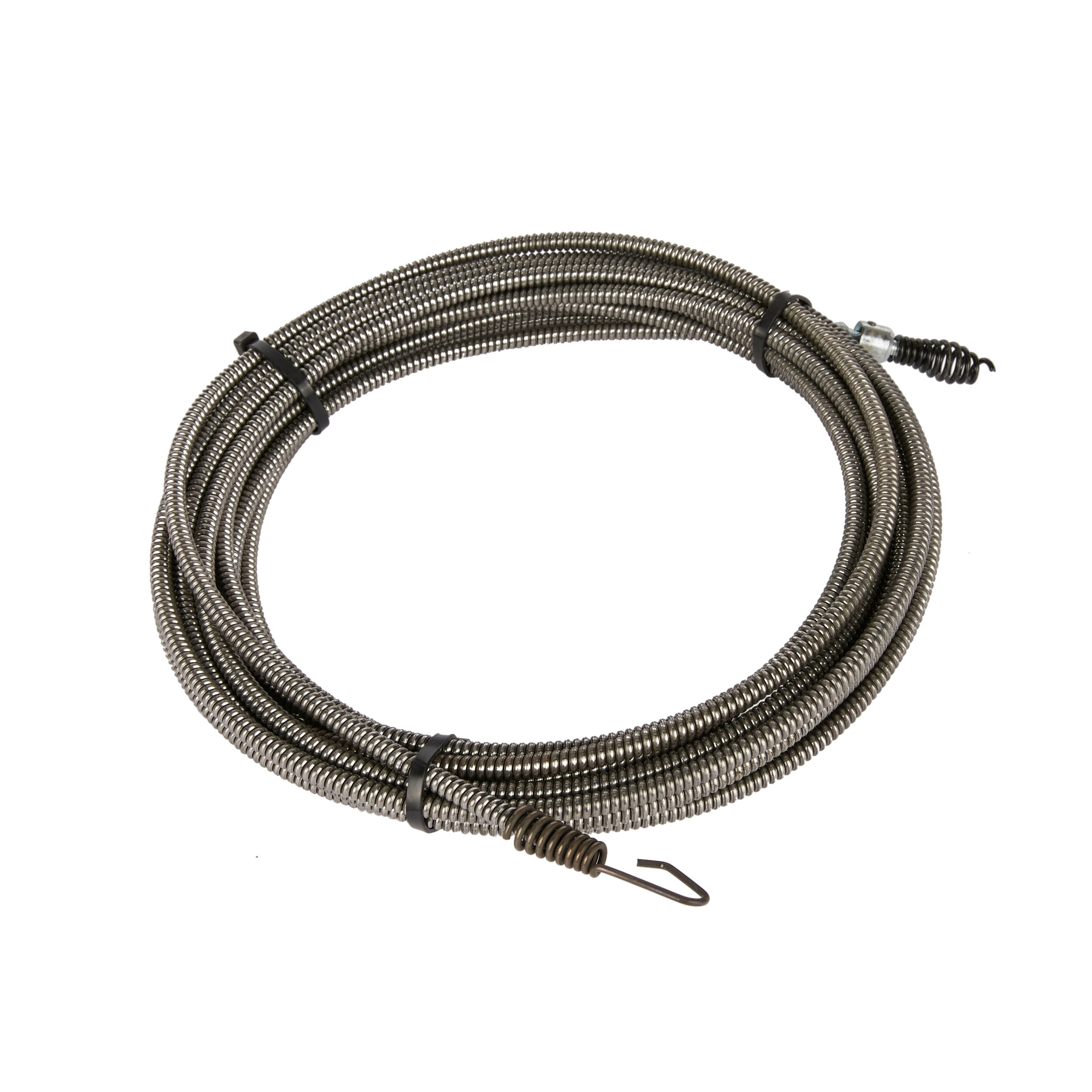 General Wire 1/4-in x 25-ft Galvanized Wire Drain Auger in the Hand ...