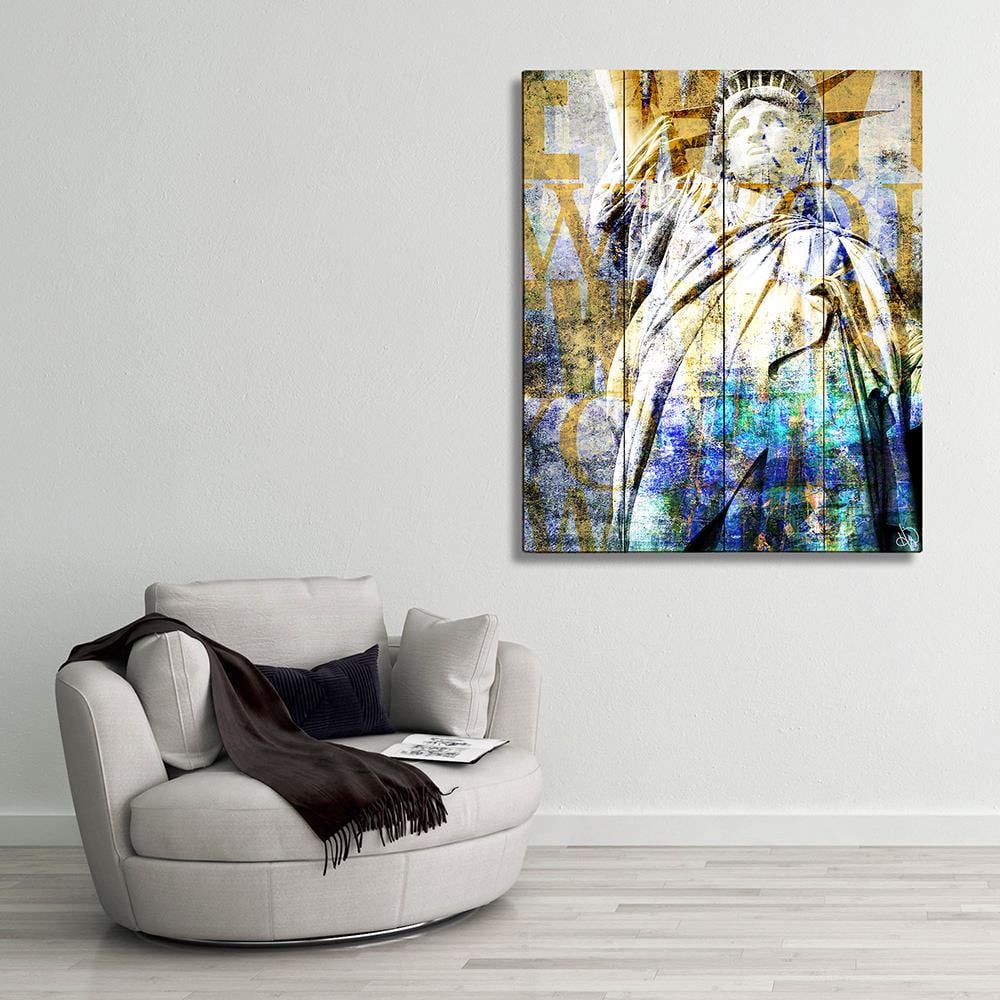 Creative Gallery ABS010490MTL20X24FM Wall-Art - View #2