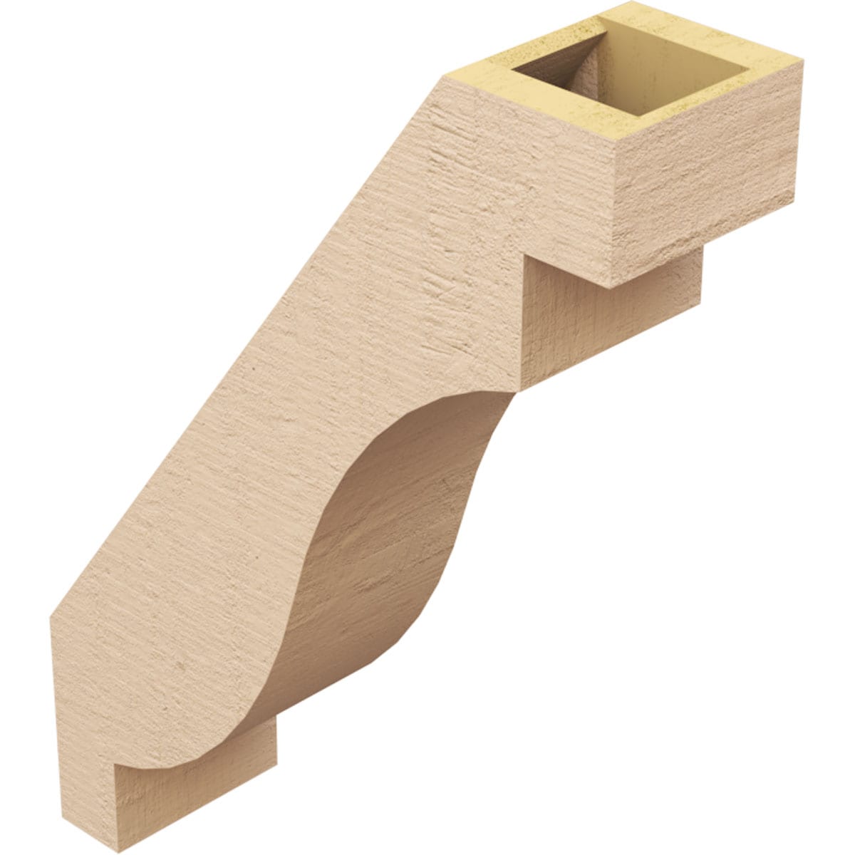 Ekena Millwork BRCUR05X16X22CHGRCPR braces - View #6