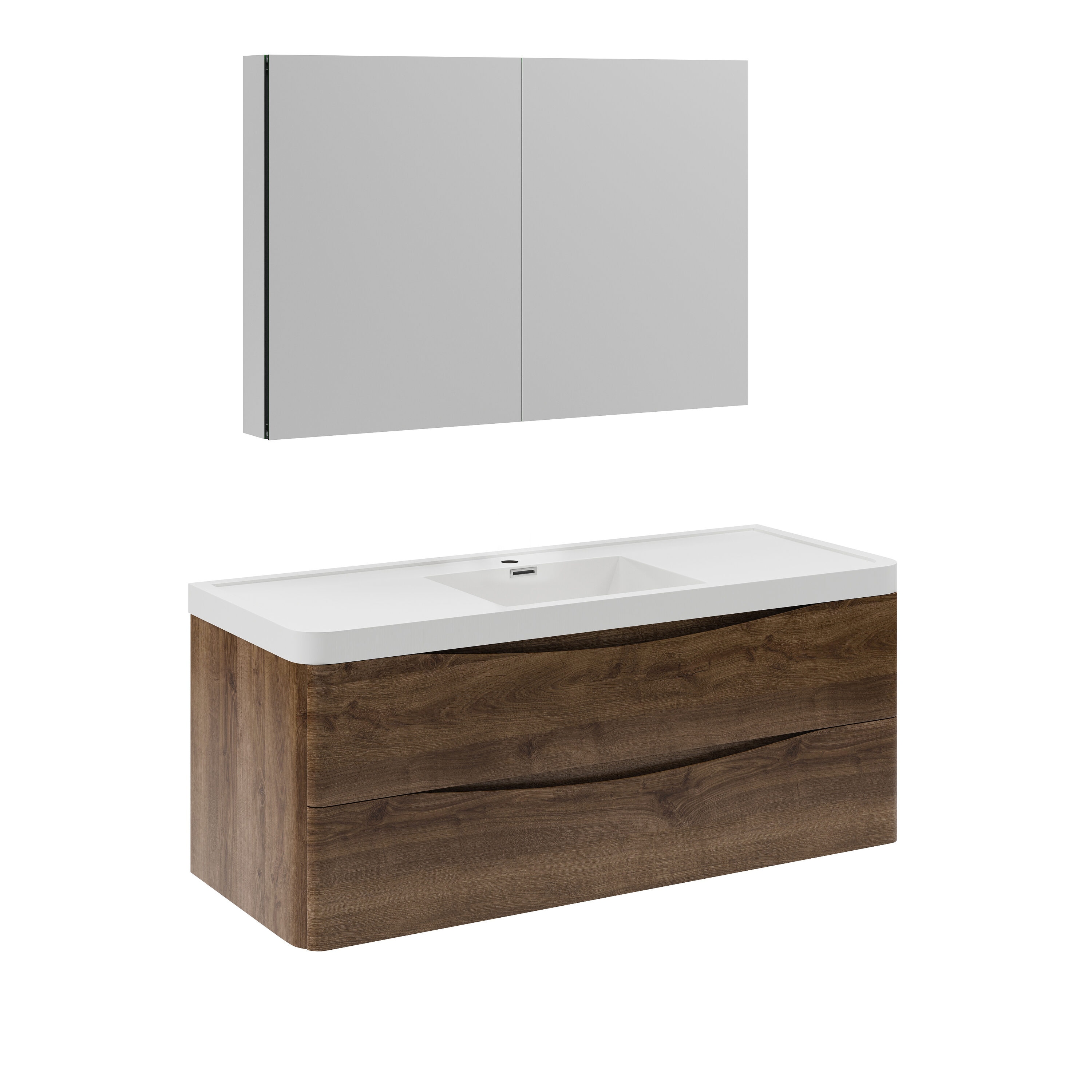 Fresca FVN9048RW Bath-Vanity-Combo - View #2