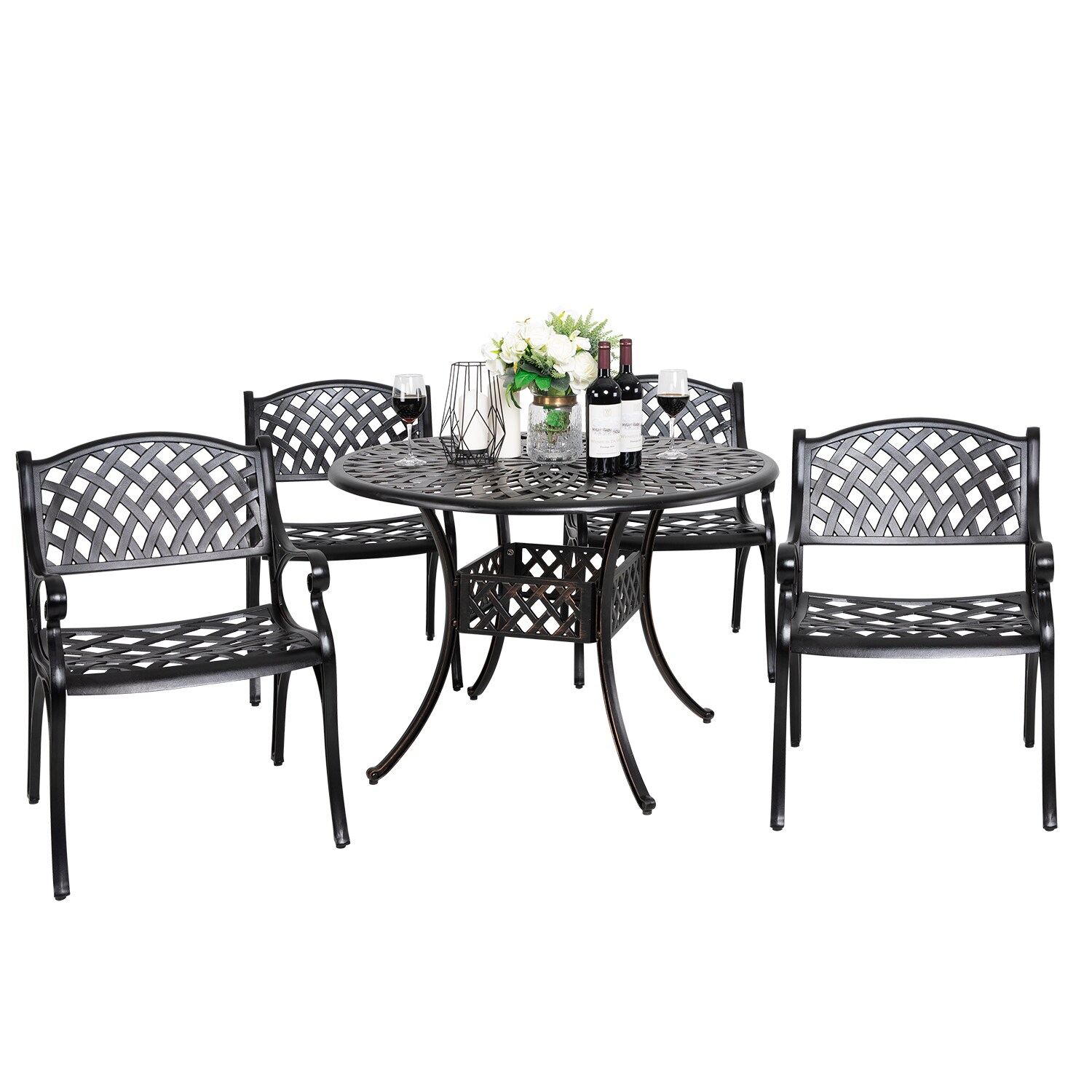 garden set 4 seater