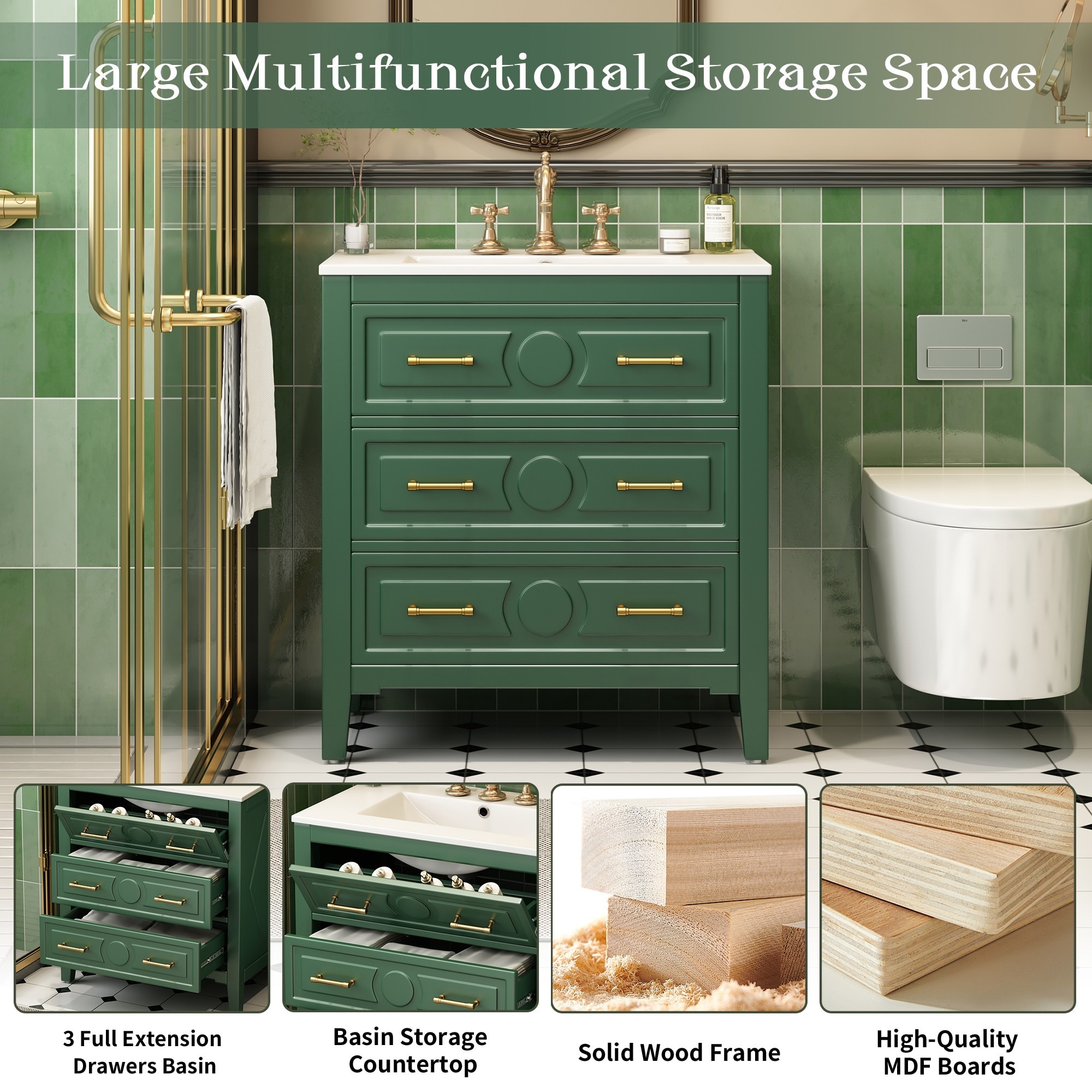 Dexmalle D710P246209F Bath-Vanity-Combo - View #3