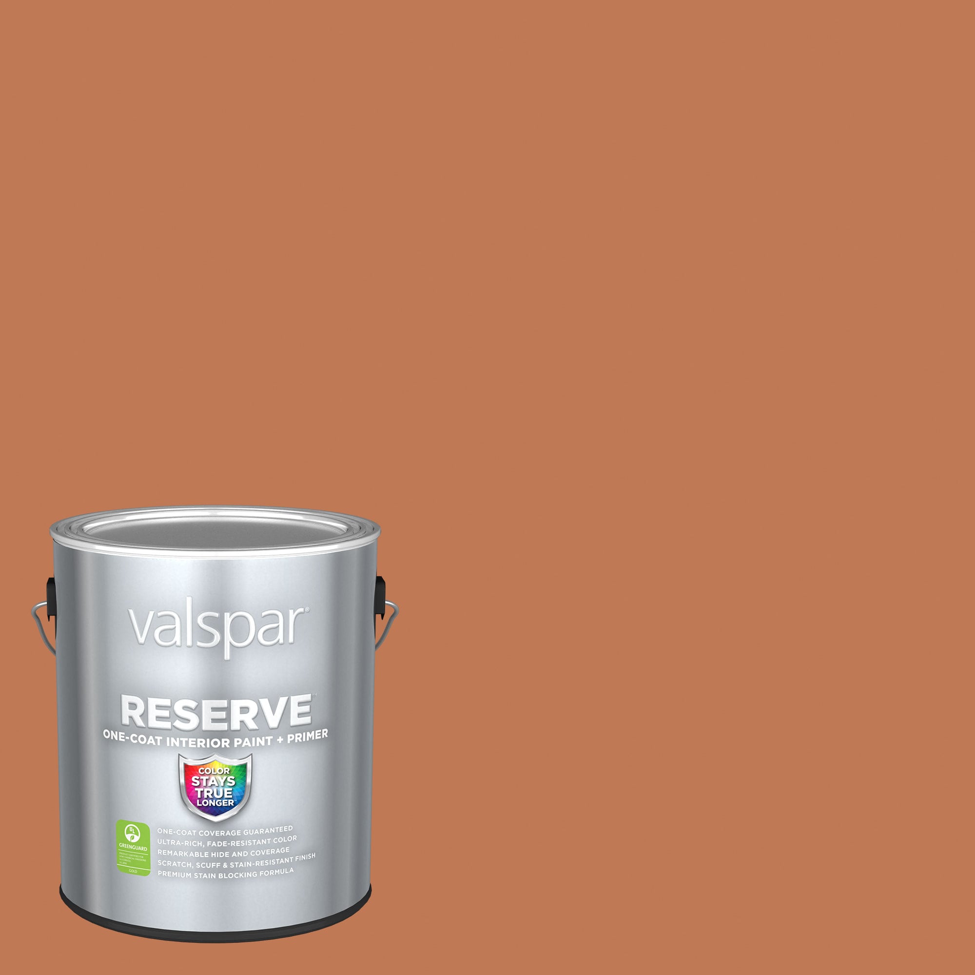 Valspar 2004-5B-2916573 Reserve Flat Clove Bud 2004-5B Latex Interior Paint Paint + Primer ( 1-gallon )