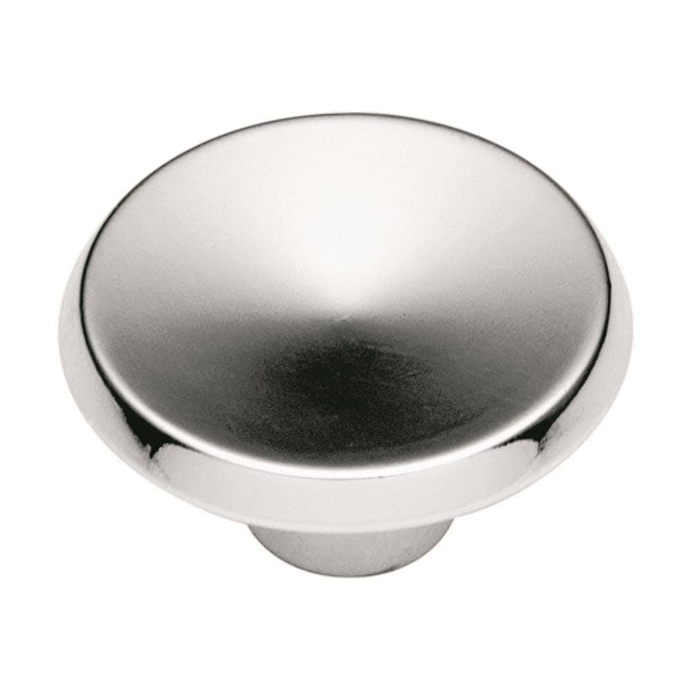 Hickory Hardware P113-26-25B Metropolis 1-1/2-in Chrome Round Contemporary Cabinet Knob 25 -Pack