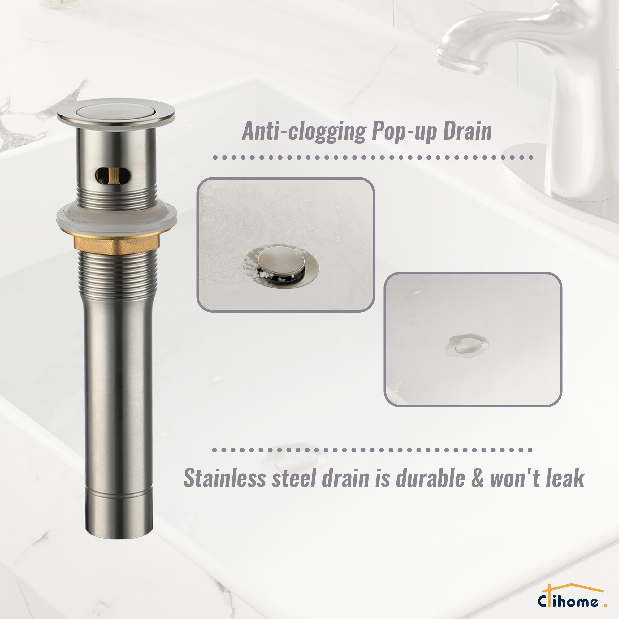 Clihome CL-LTC420SBN Lavatory-Faucets - View #11