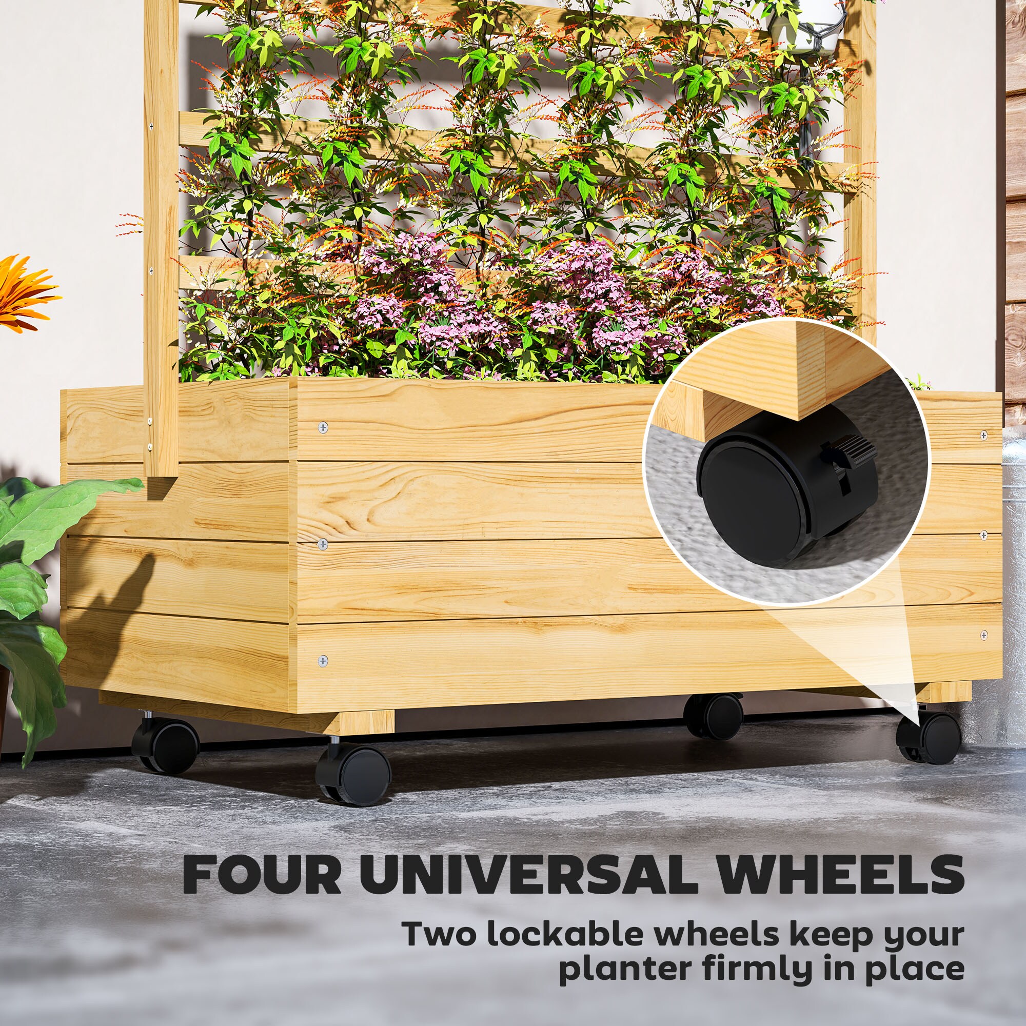 Outsunny 84H-231V00ND Raised-Garden-Beds - View #5