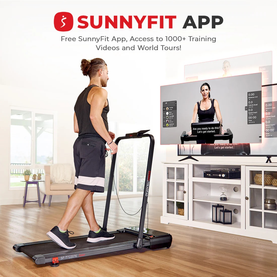Sunny Health & Fitness SF-T722076 treadmills - View #6