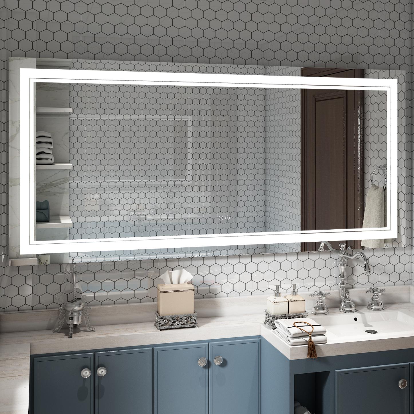 Forclover WBSG-127901 Framed-Bath-Mirrors - View #4