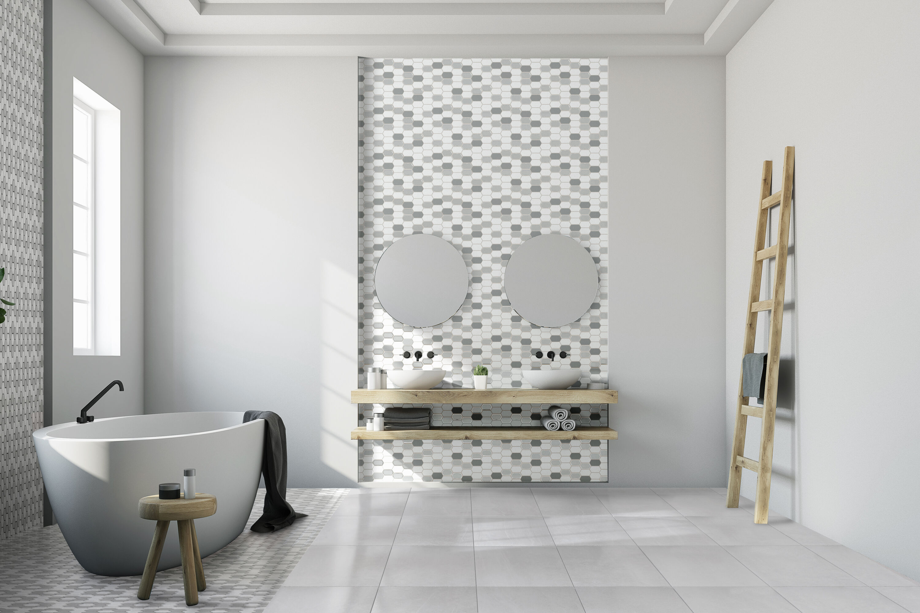 GBI Tile & Stone Inc. Fiore Fiore Grey 10-in x 12-in Honed Natural GBI Tile & Stone Inc. Fiore Fiore Grey 10-in x 12-in Honed Natural