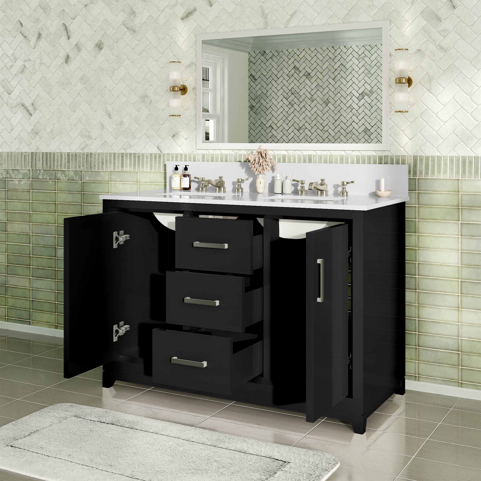 JEAREY LSBDXR-GY Bath-Vanity-Combo - View #4