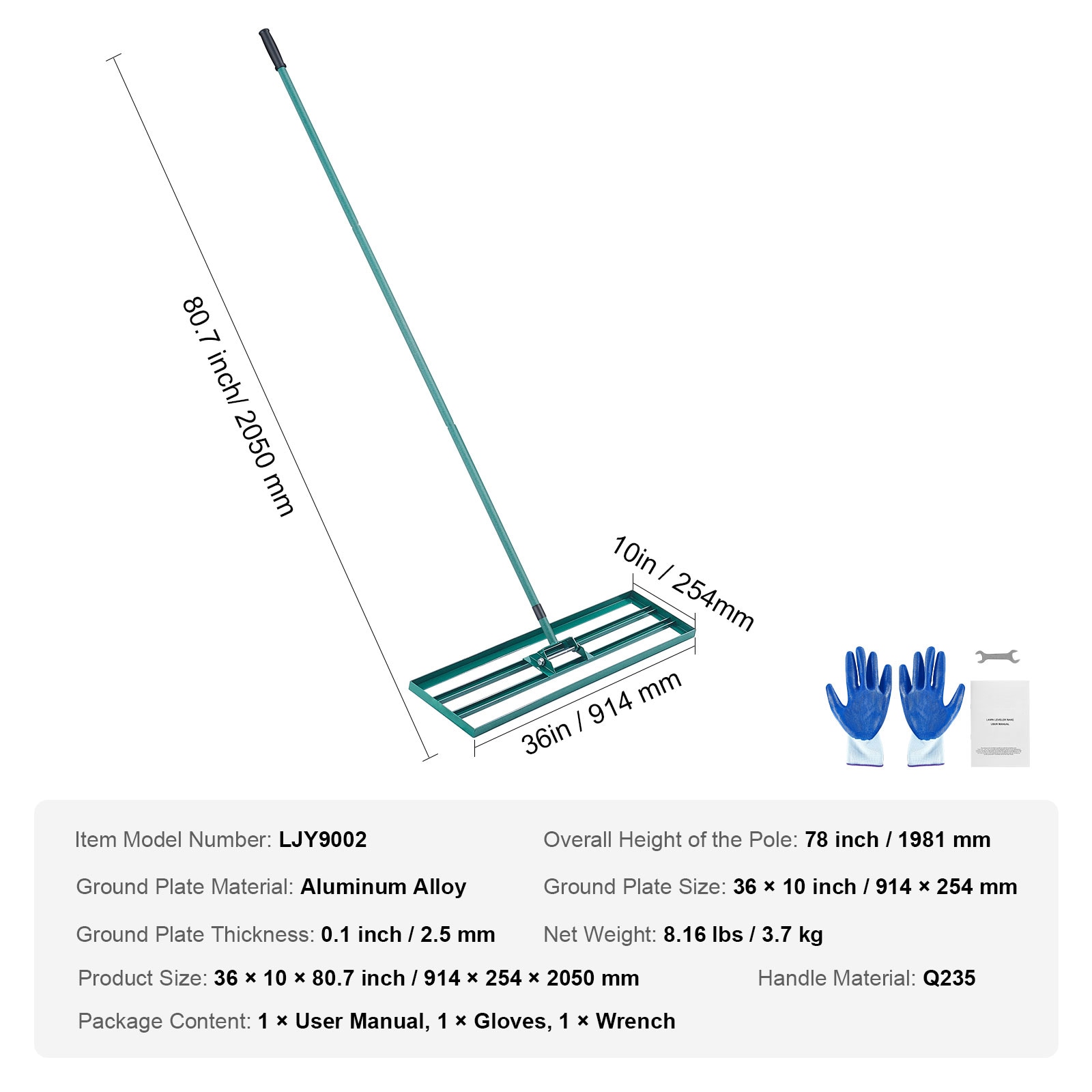 Dexmalle T3342P448186 Lawn-Leaf-Rakes - View #3