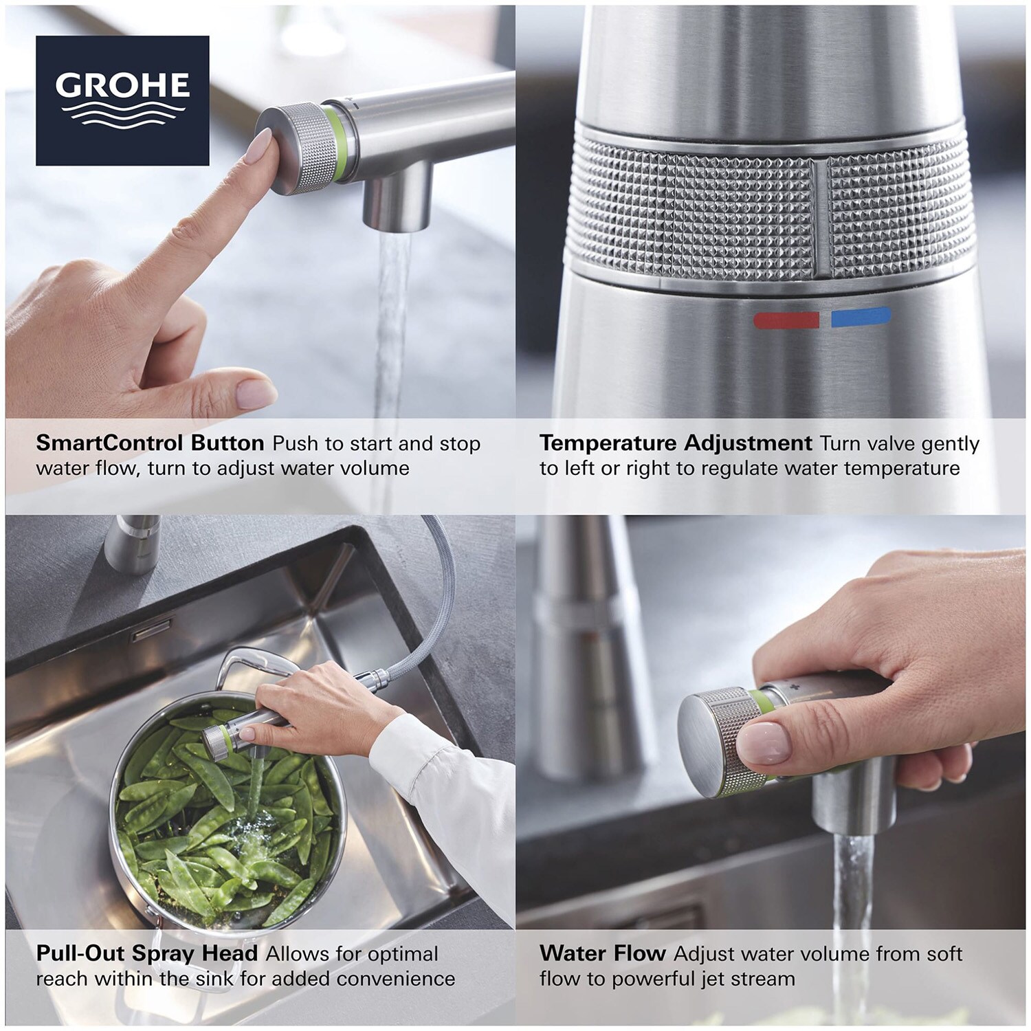 GROHE 31559002 Kitchen-Faucets - View #3