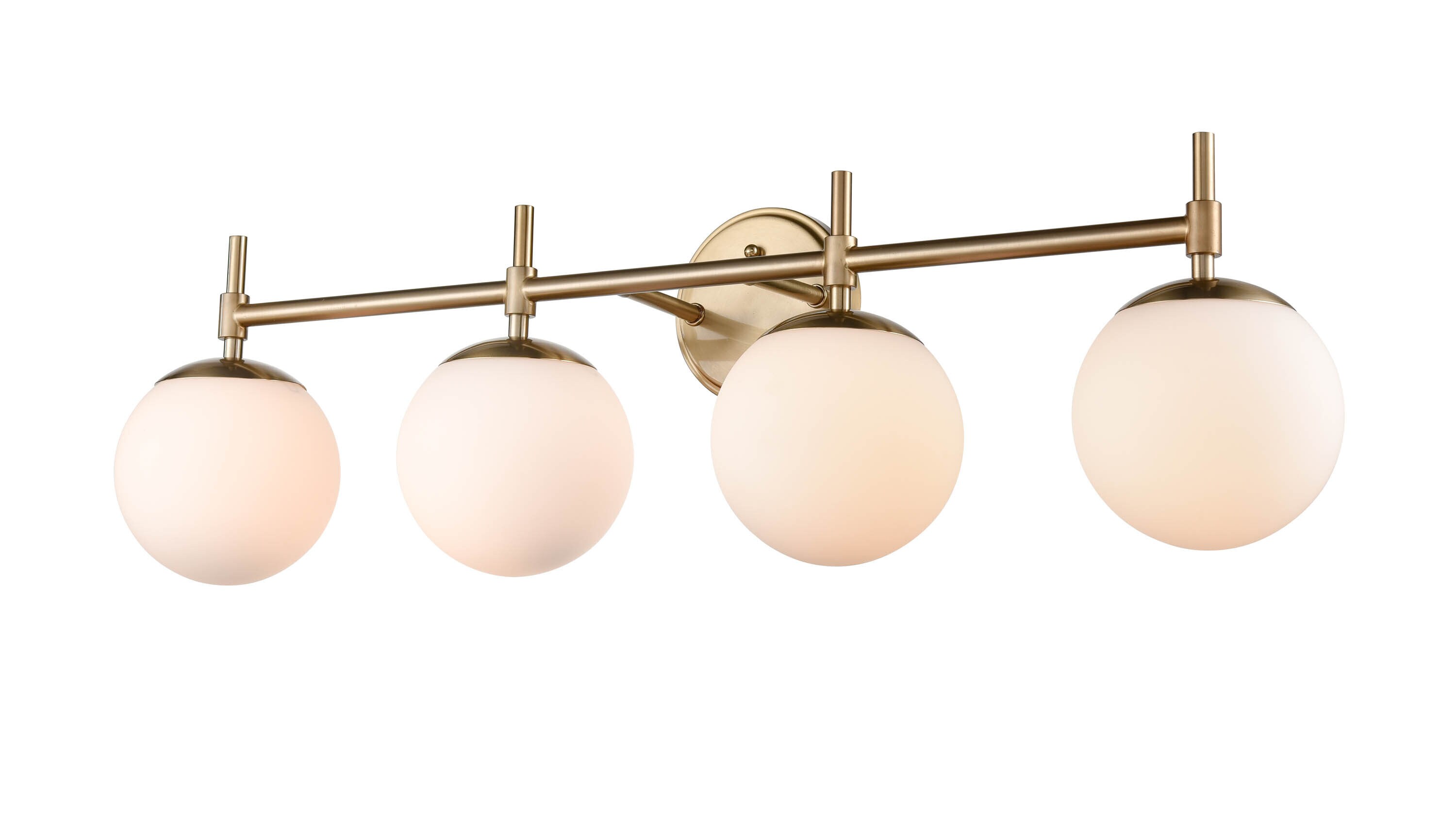 929 Lighting 30304-MG 33-in 4 -Light Polished Chrome Modern/contemporary Vanity light