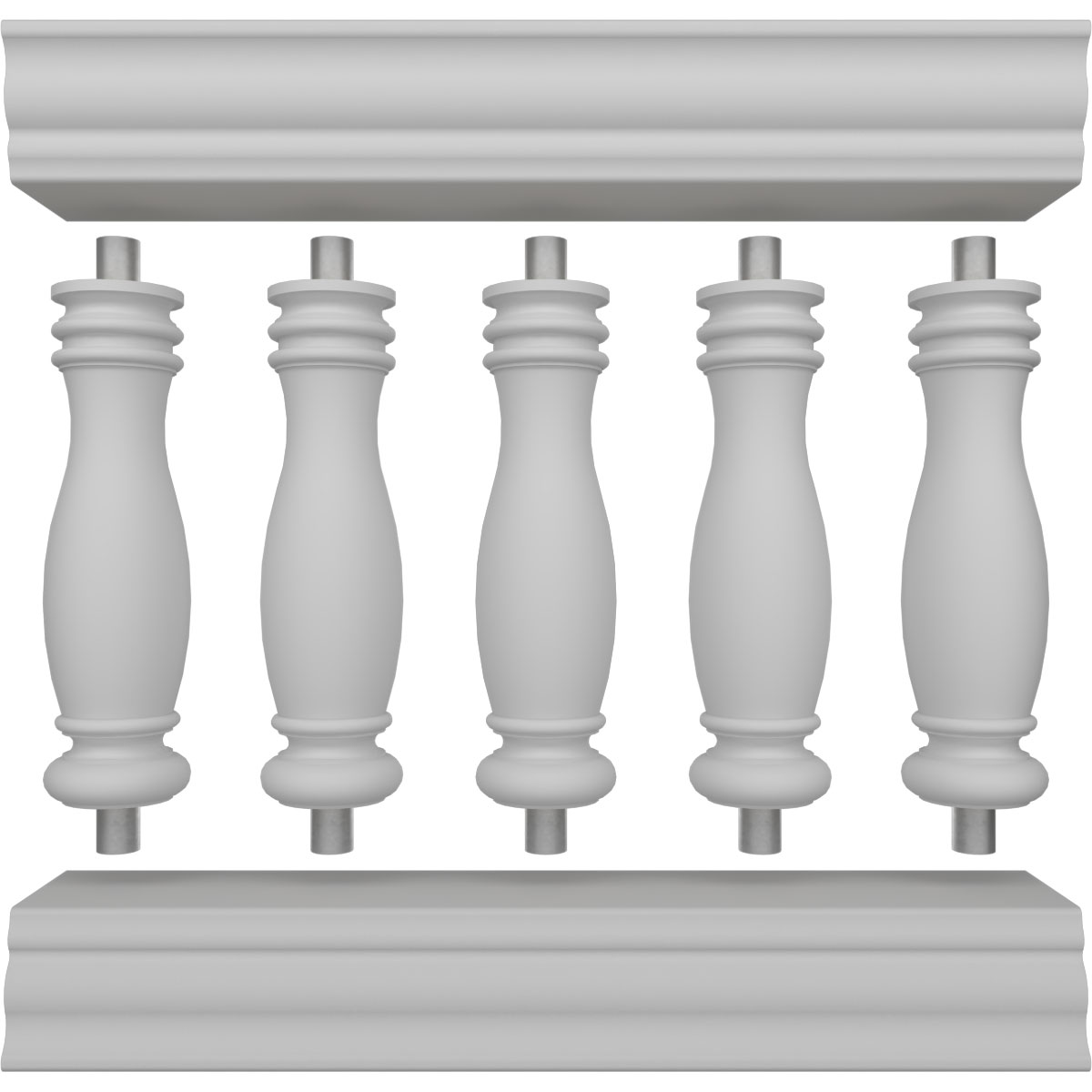 Ekena Millwork BALK32X036EMN railings - View #5