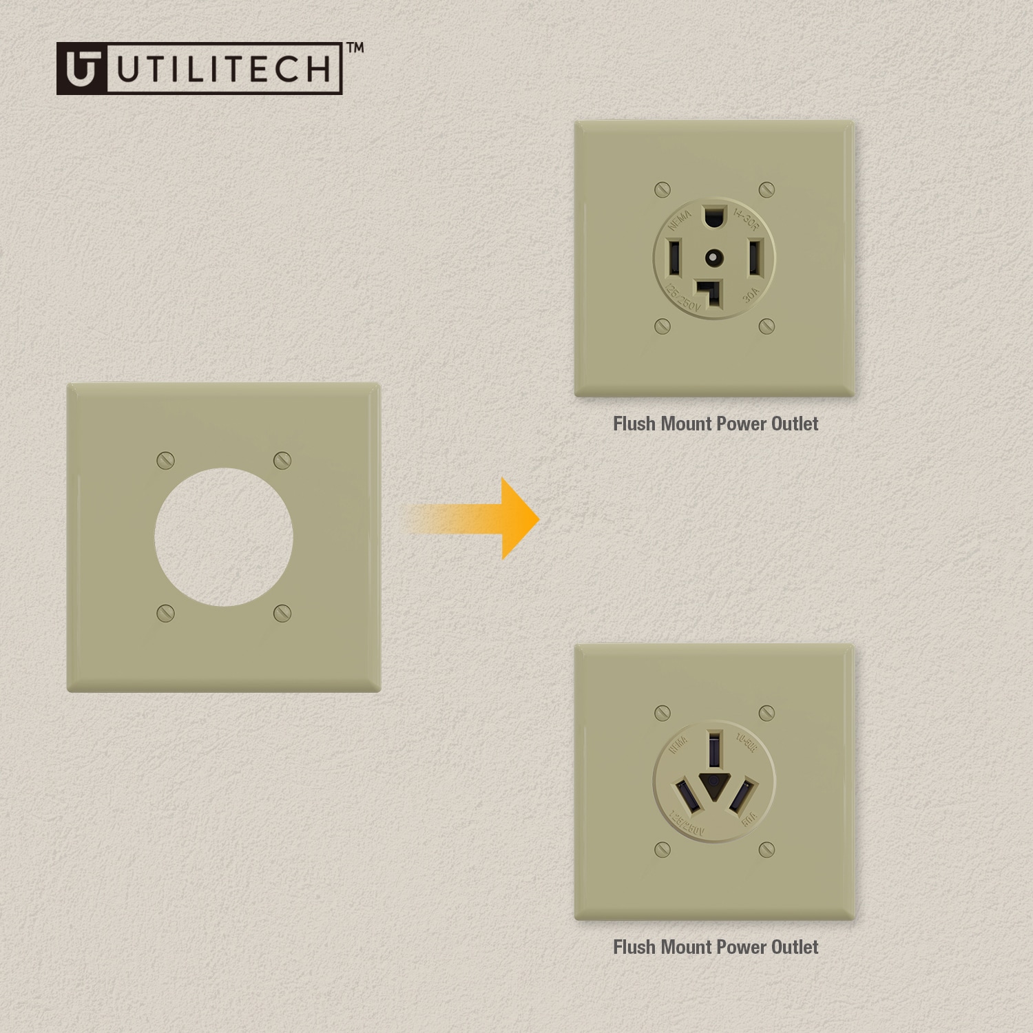 Utilitech 3085M-IV10 Electrical-Wall-Plates - View #5