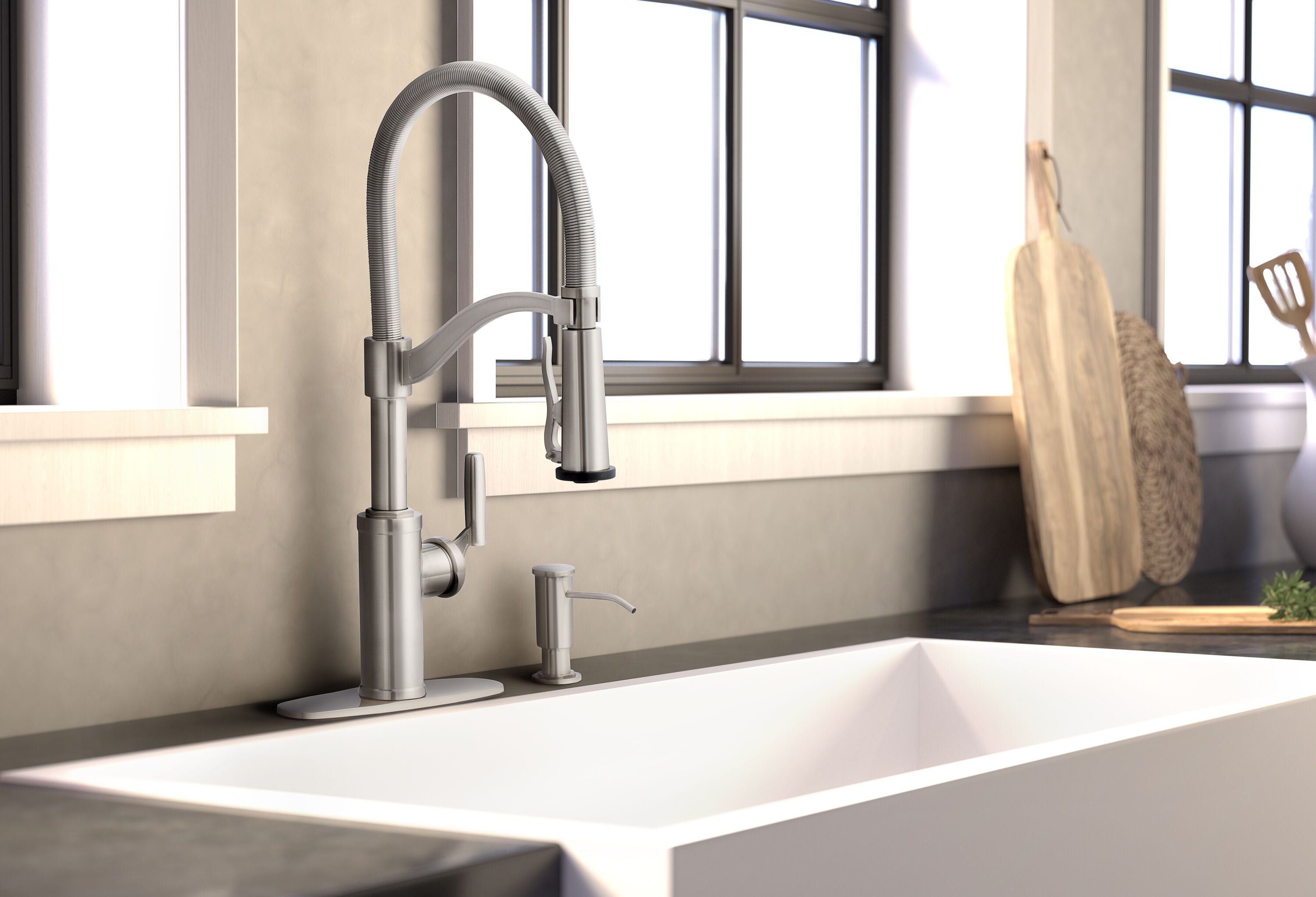 allen + roth 21-K151HCSS-AR Kitchen-Faucets - View #3