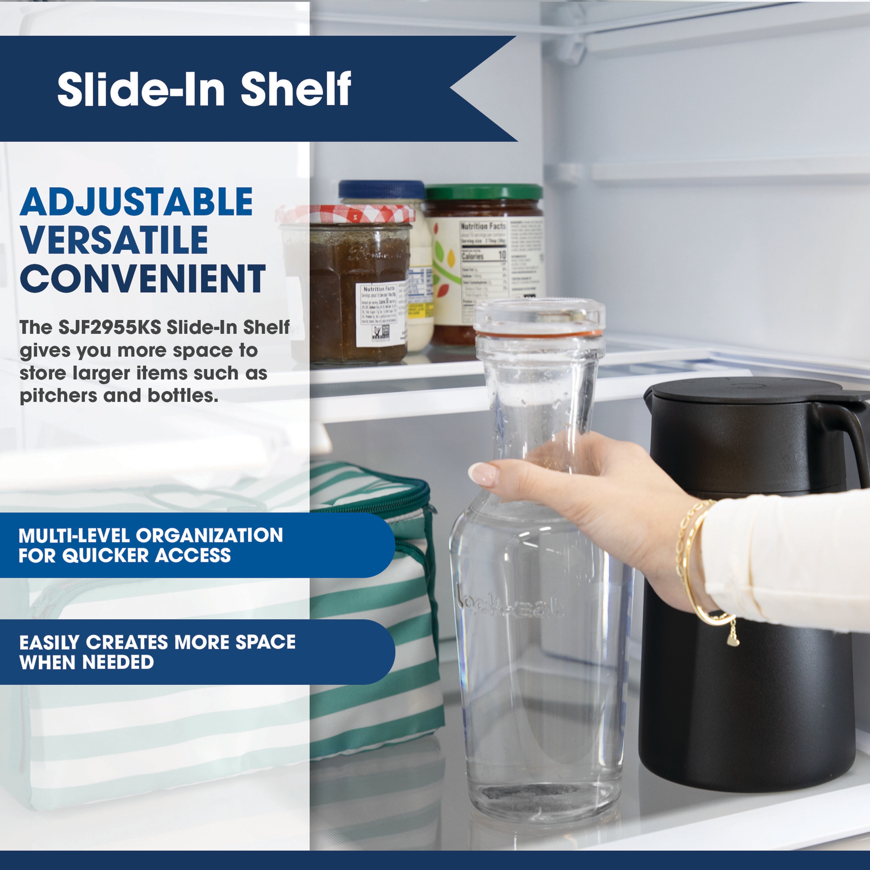 Sharp SJF2955KS French-Door-Refrigerators - View #13