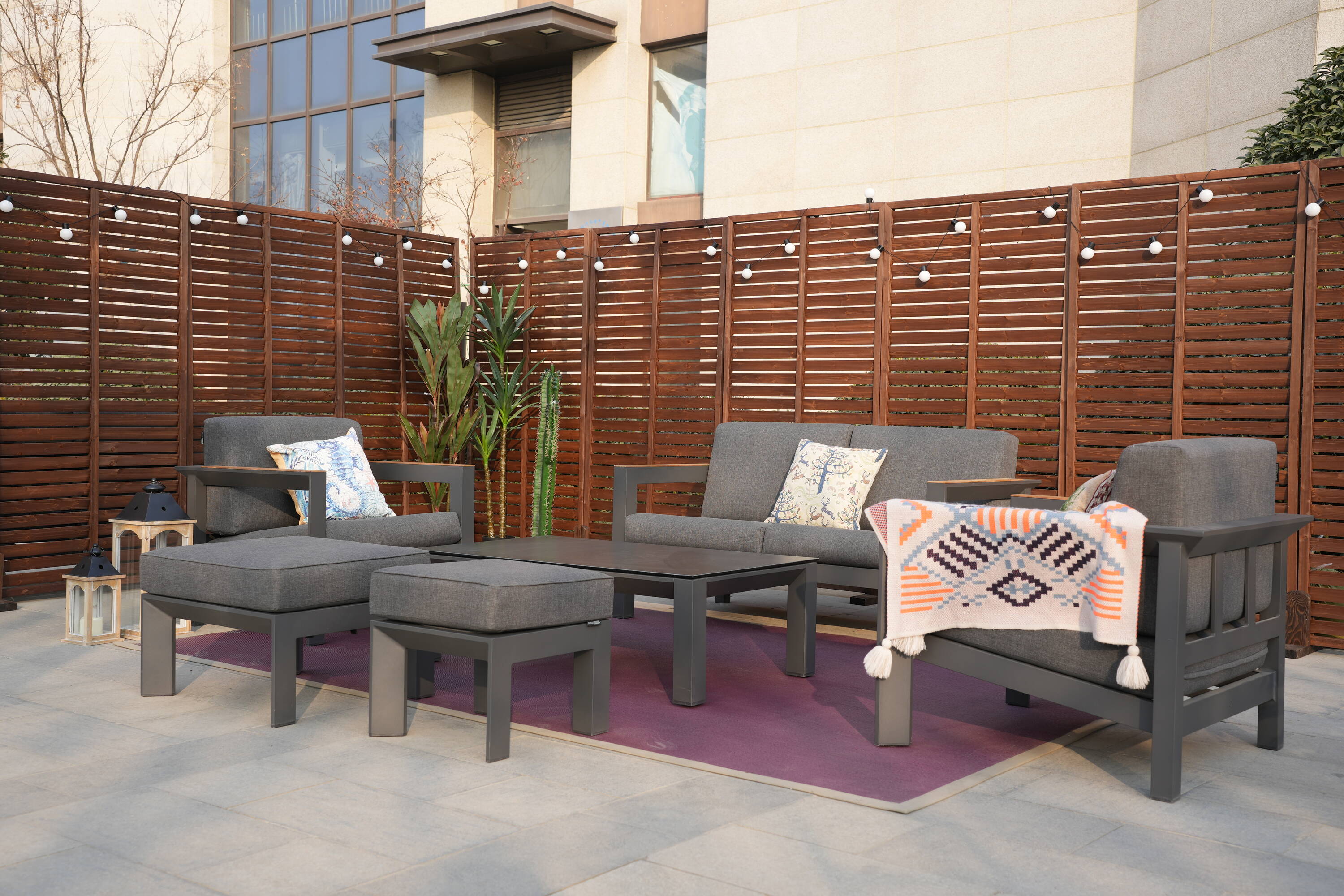 Direct Wicker DWS-2326LS2SCTA&27F Patio-Conversation-Sets - View #5